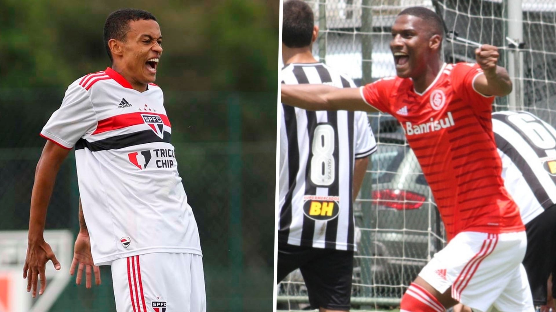 GFX São Paulo x Inter sub-20, final do Brasileirão 2021