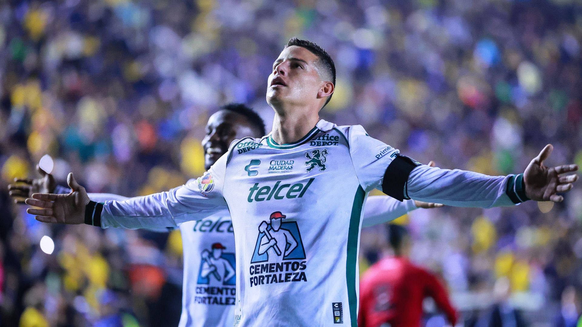 James Rodríguez celebración León Clausura 2025 Liga MX