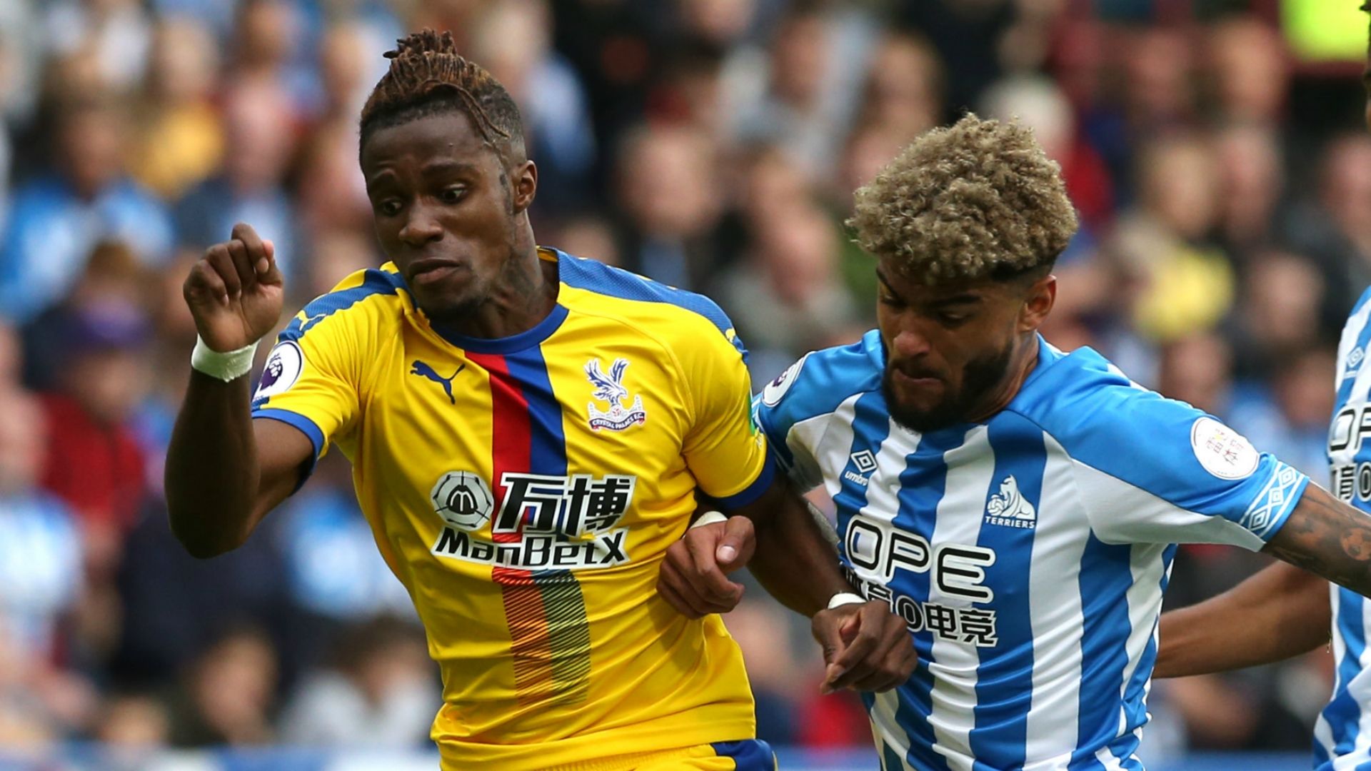 Wilfried Zaha, Philip Billing - Huddersfield Town vs. Crystal Palace