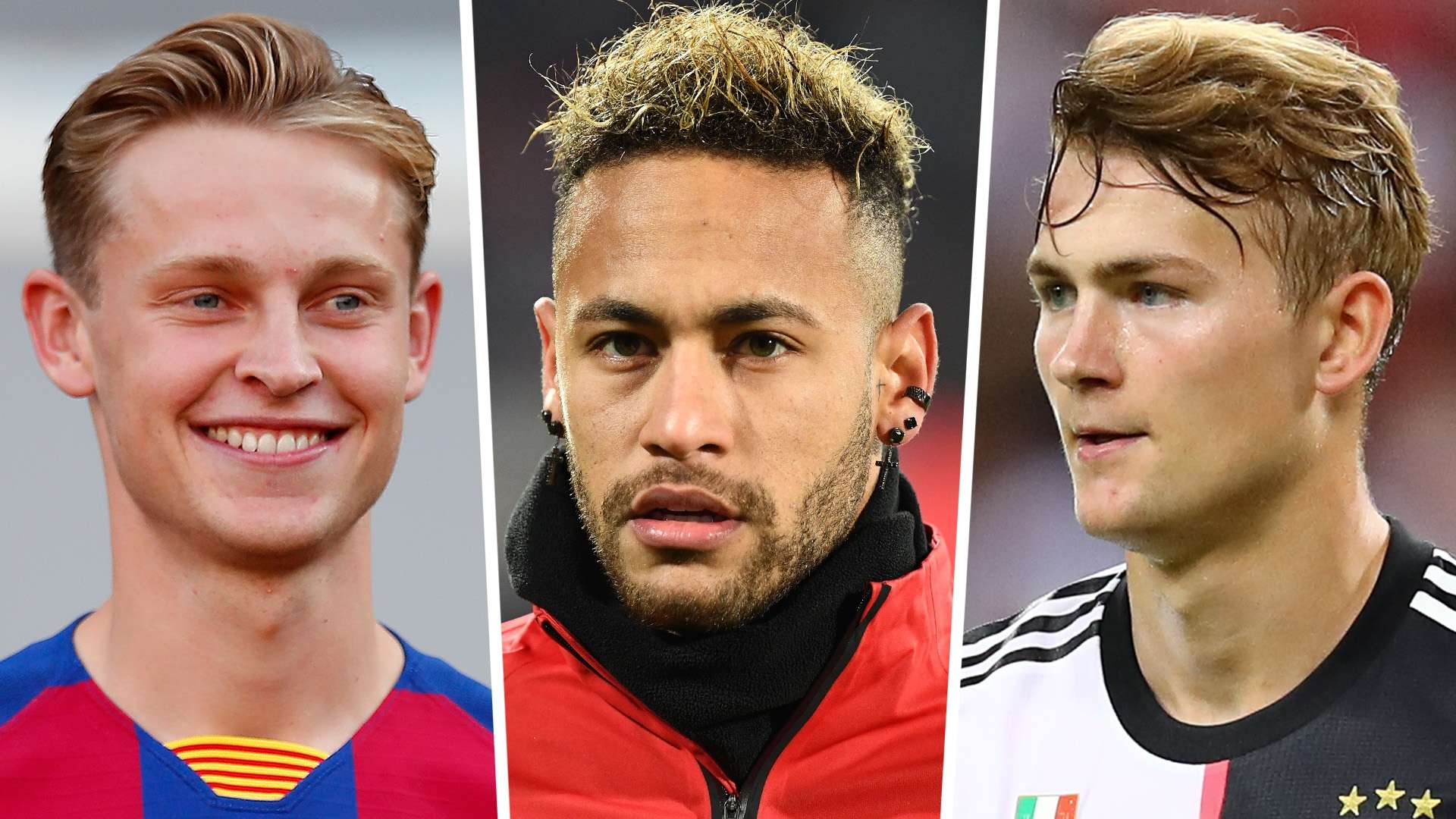 Frenkie de Jong Neymar Matthijs de Ligt