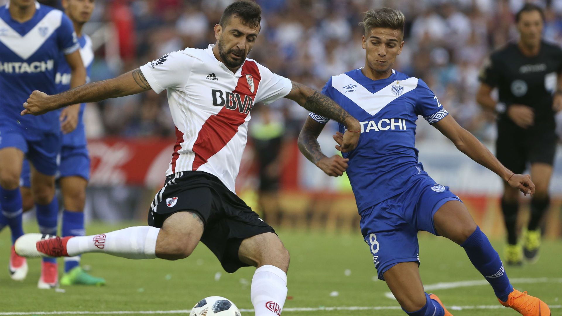 Lucas Pratto Velez River Plate Superliga Argentina 24022018