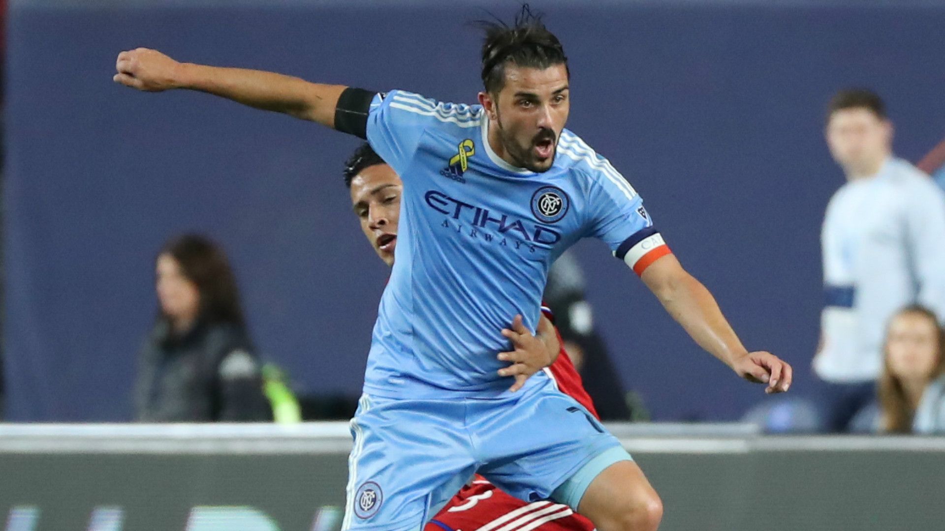 David Villa MLS NYCFC FC Dallas 09172016