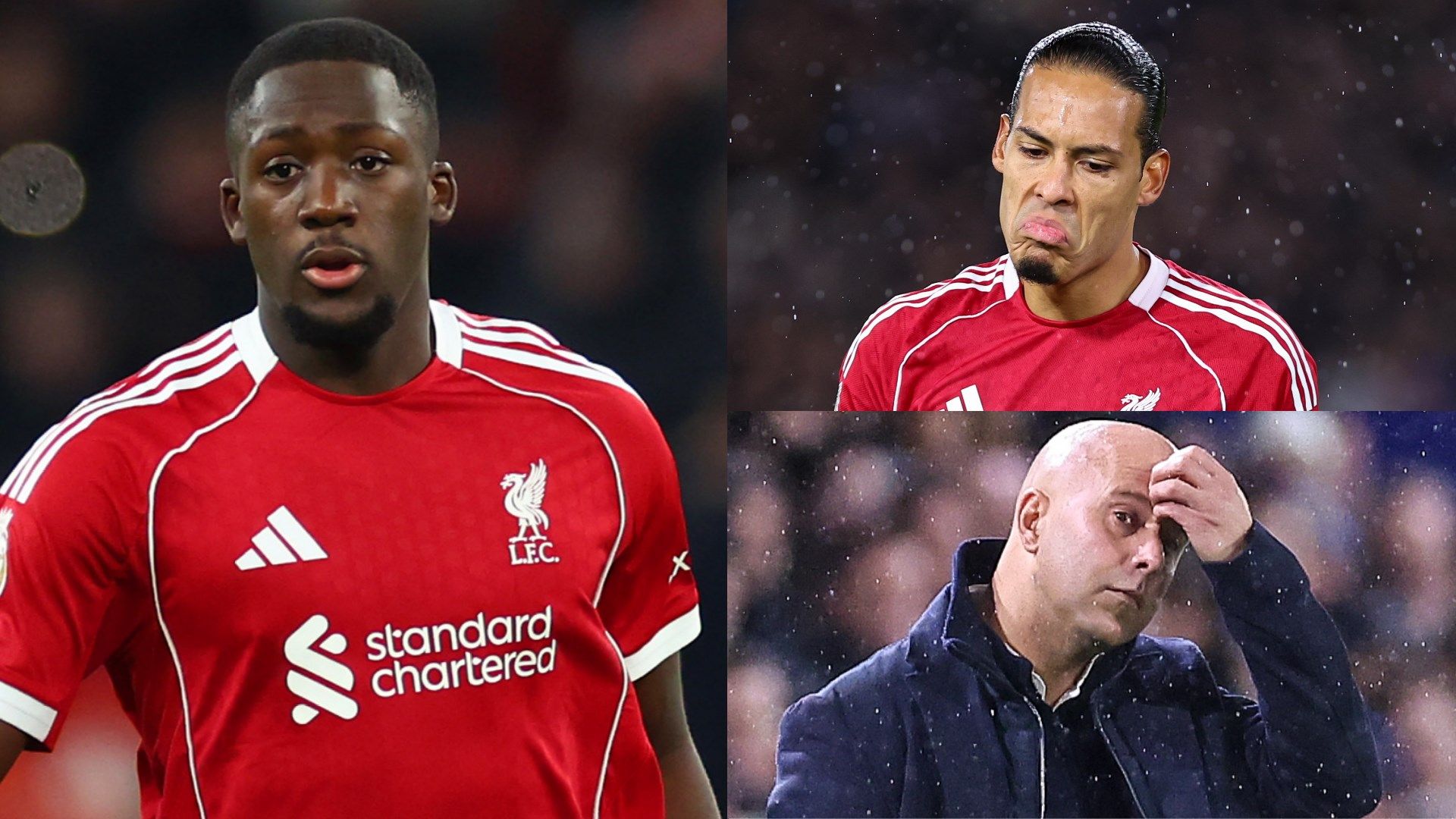 Ibrahima Konate Arne Slot Liverpool Leeds