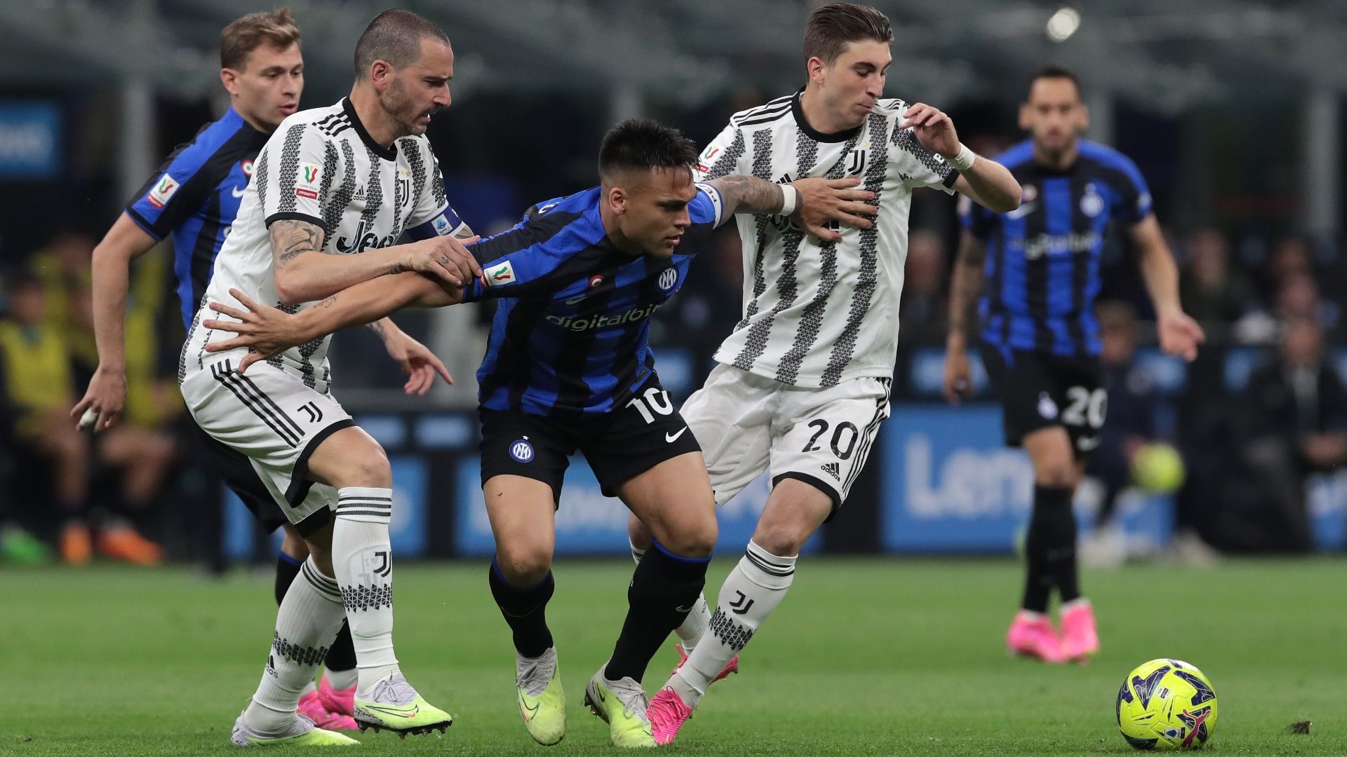 Lautaro Bonucci Inter Juventus Coppa Italia