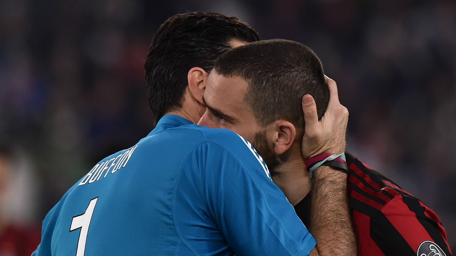 Buffon Bonucci Juventus Milan