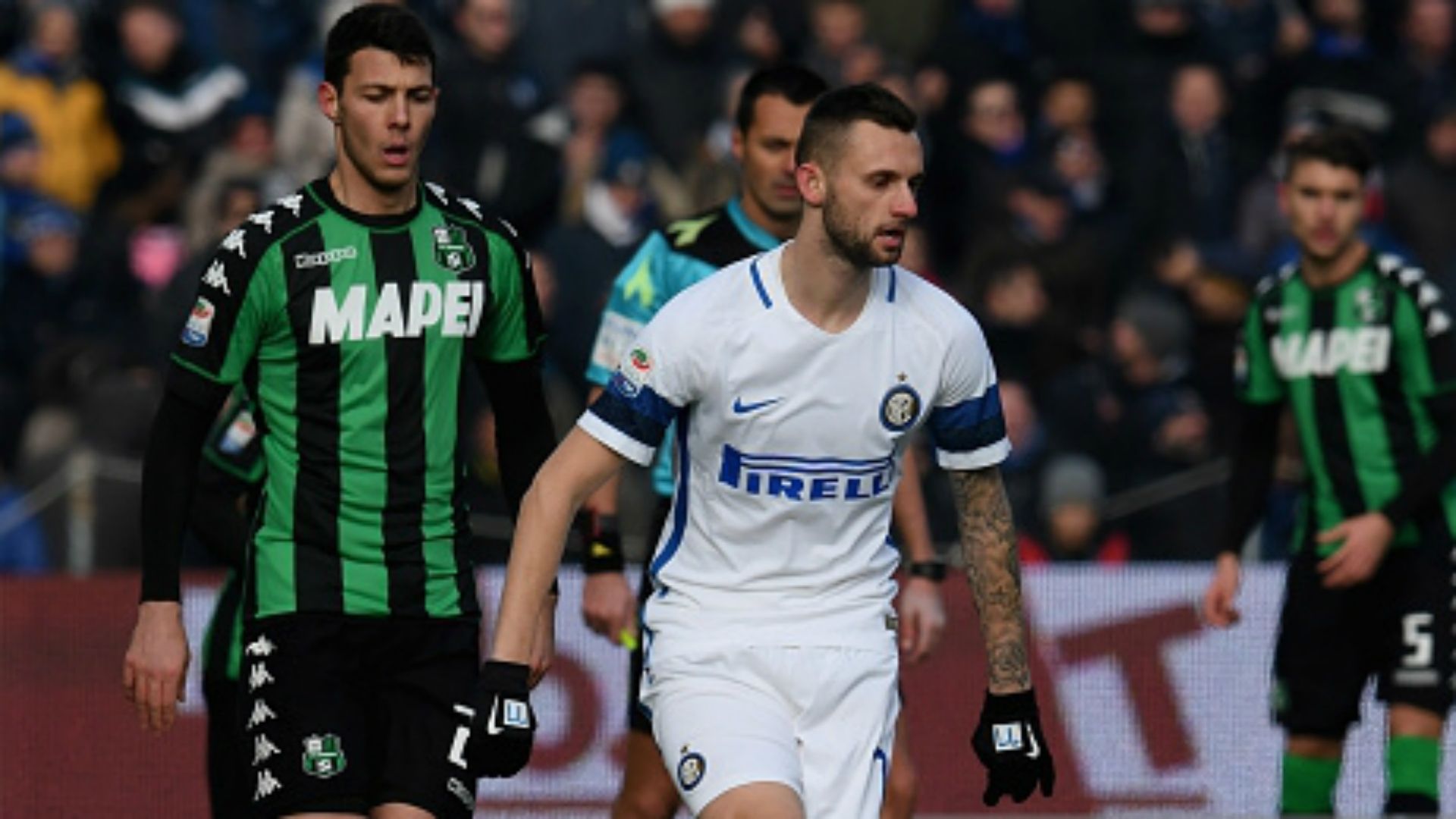 Serie A Sassuolo Inter Brozovic