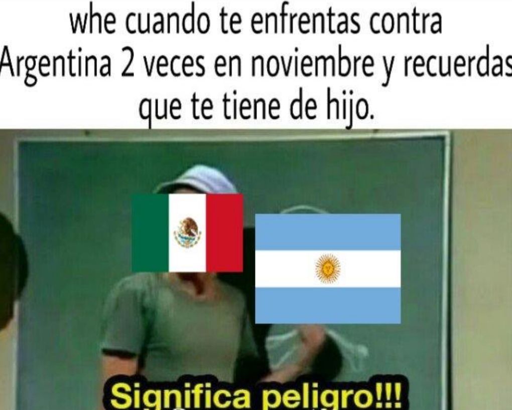 Memes Argentina México 201118