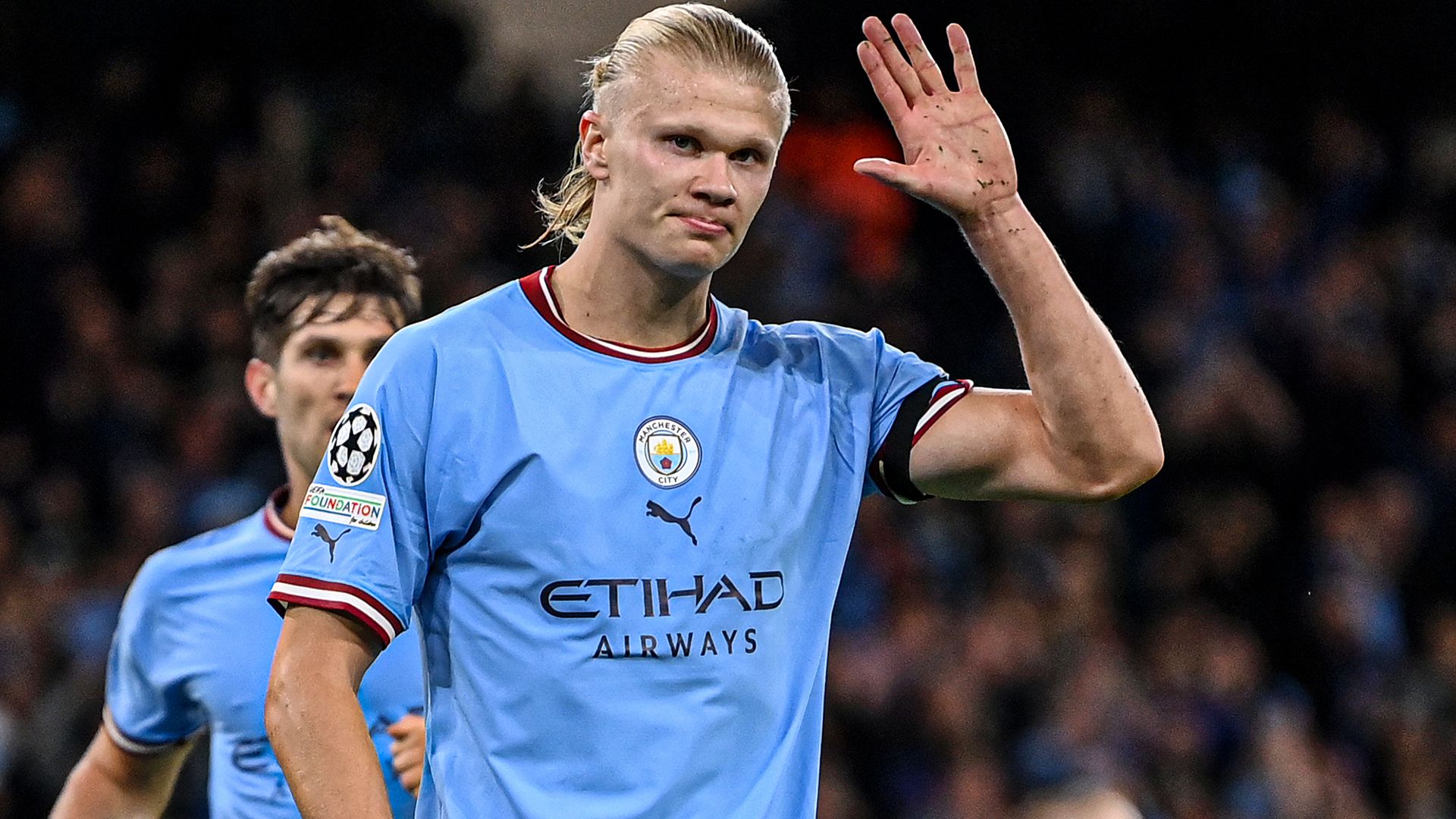 Erling Haaland goal Manchester City Dortmund 2022-23