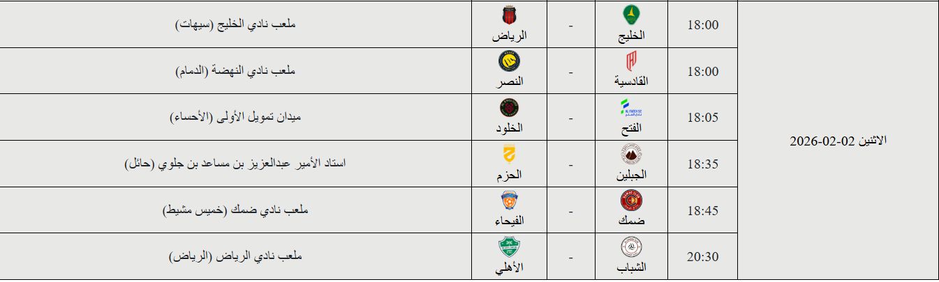 Jawwy Elite League U21