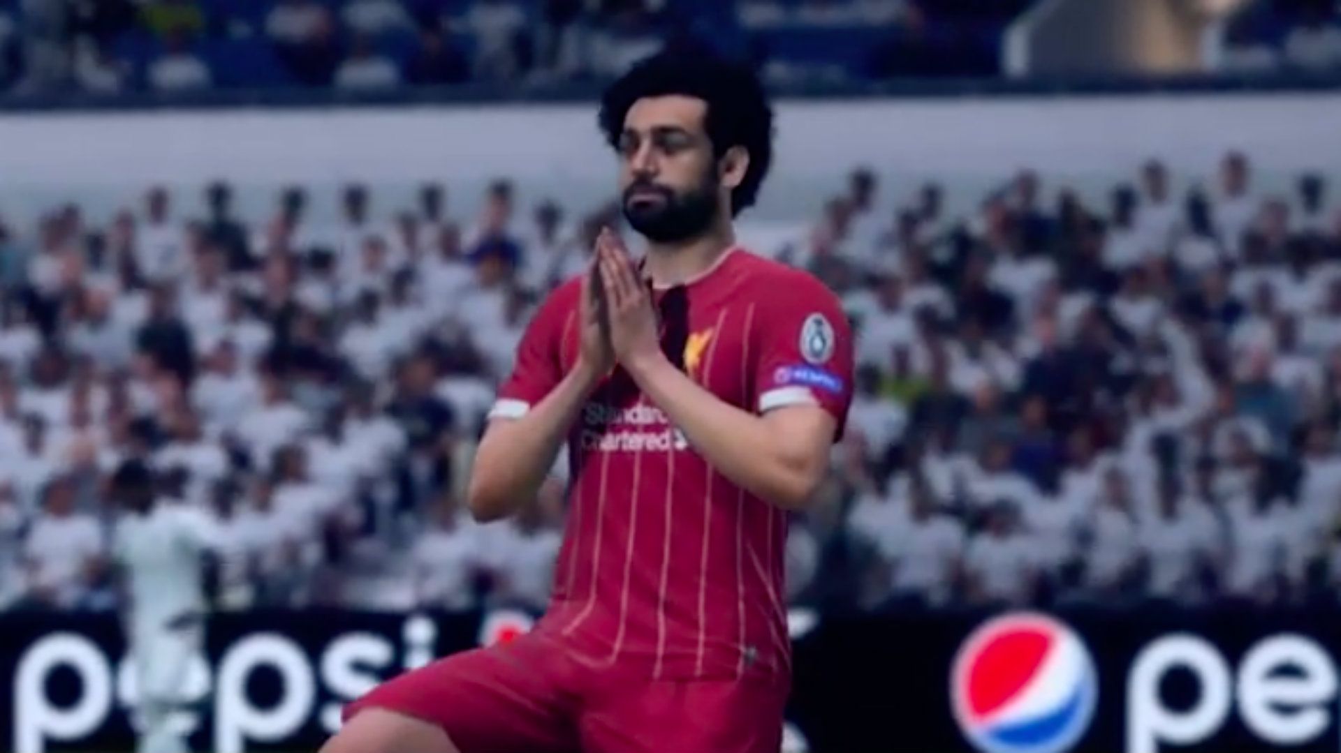 Mohamed Salah Festejo FIFA 20