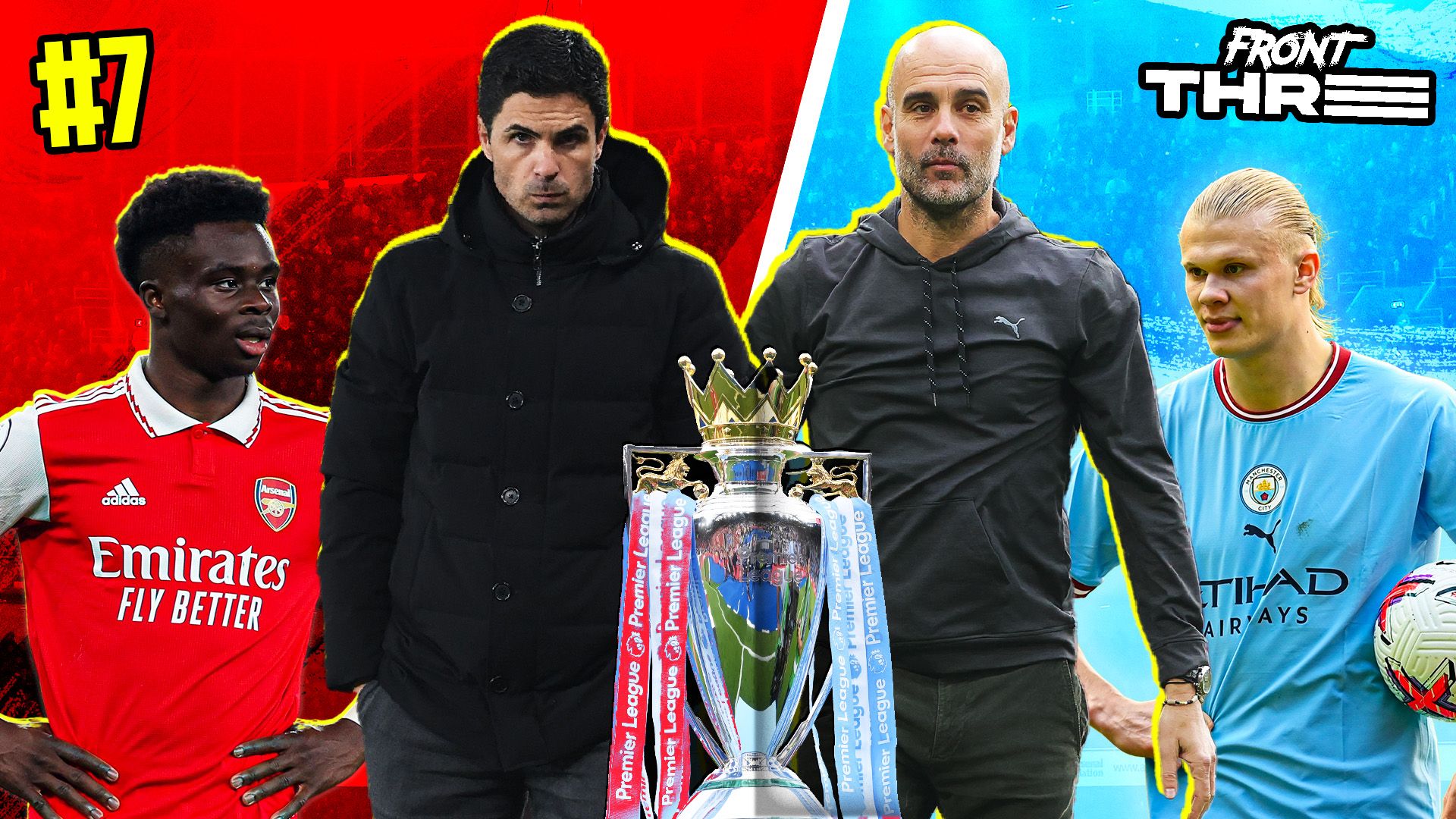 Arsenal Man City Front Three GFX