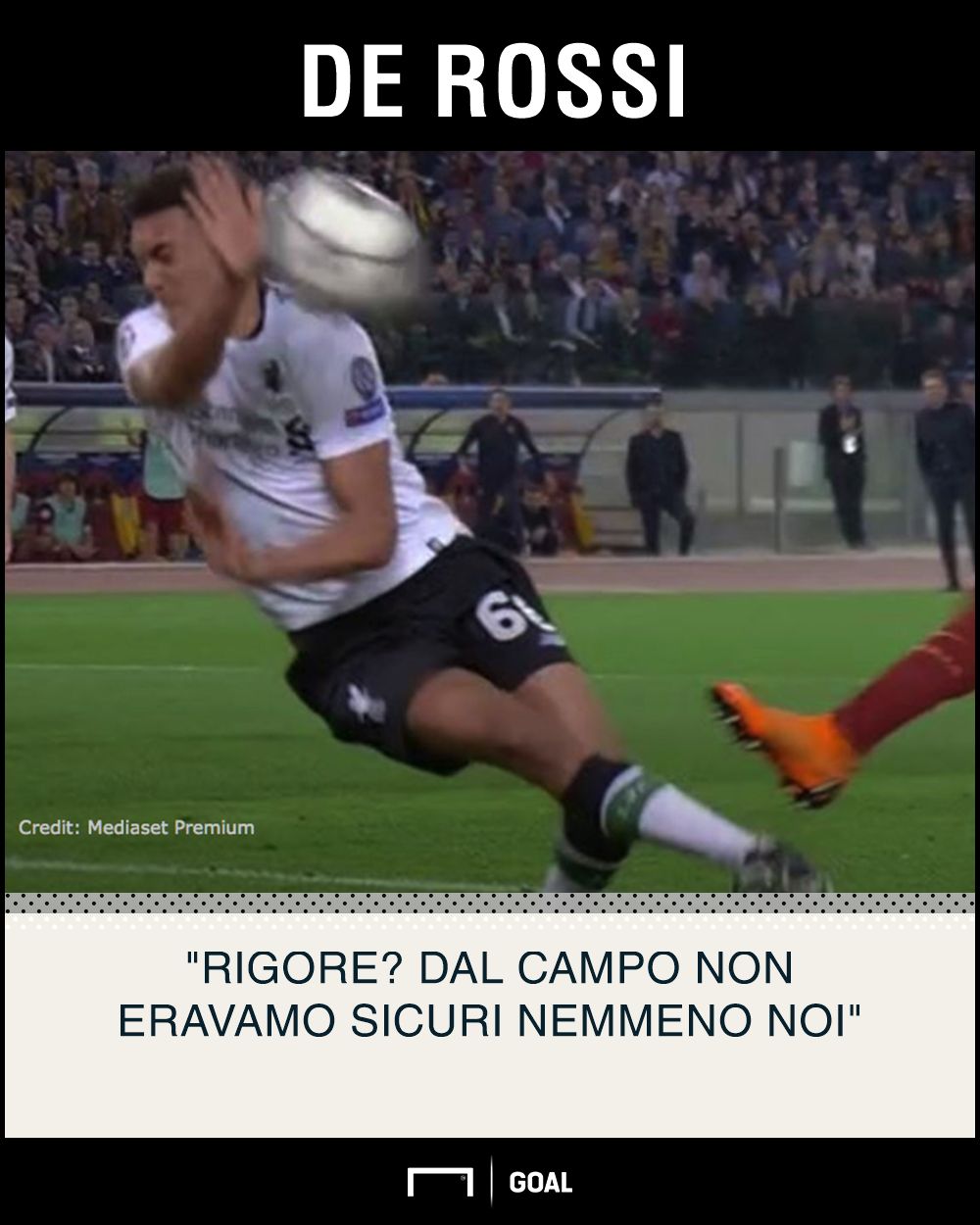 PS De Rossi - Roma-Liverpool