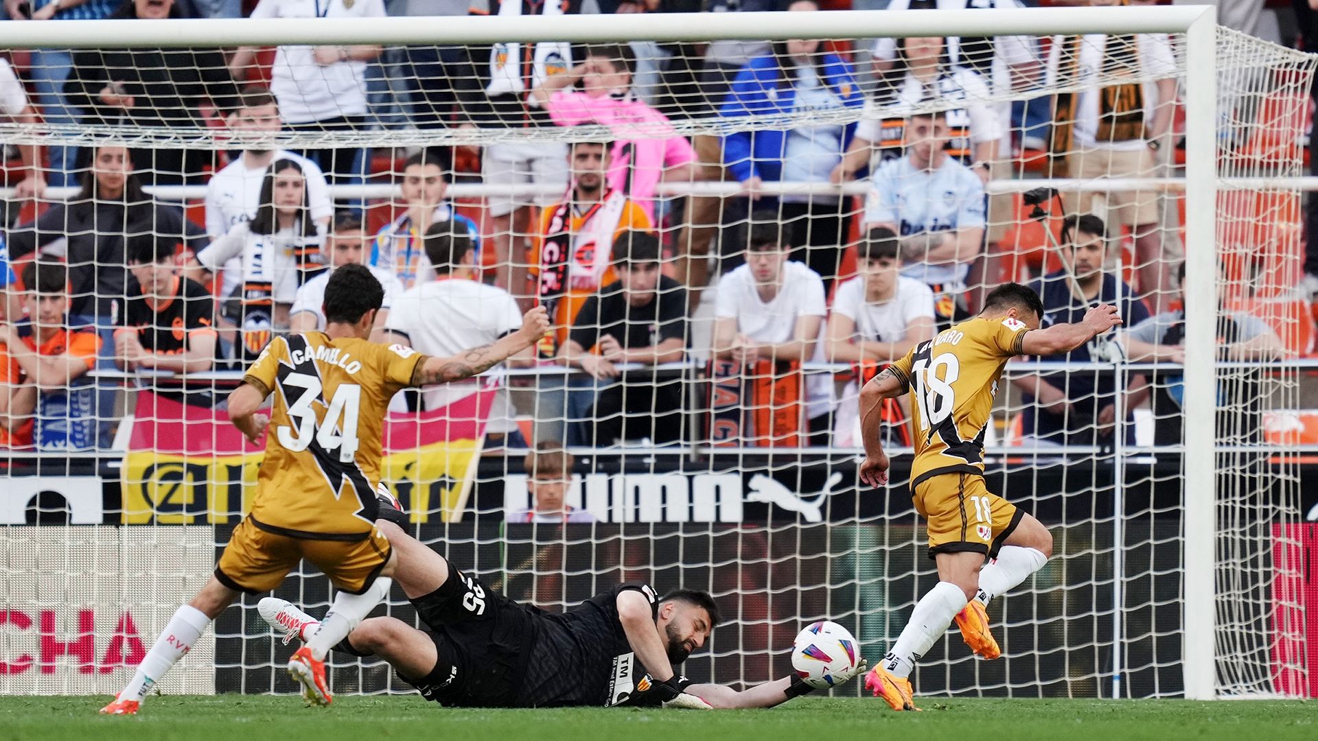 Mamardashvili Valencia Rayo Vallecano LaLiga 2023-24