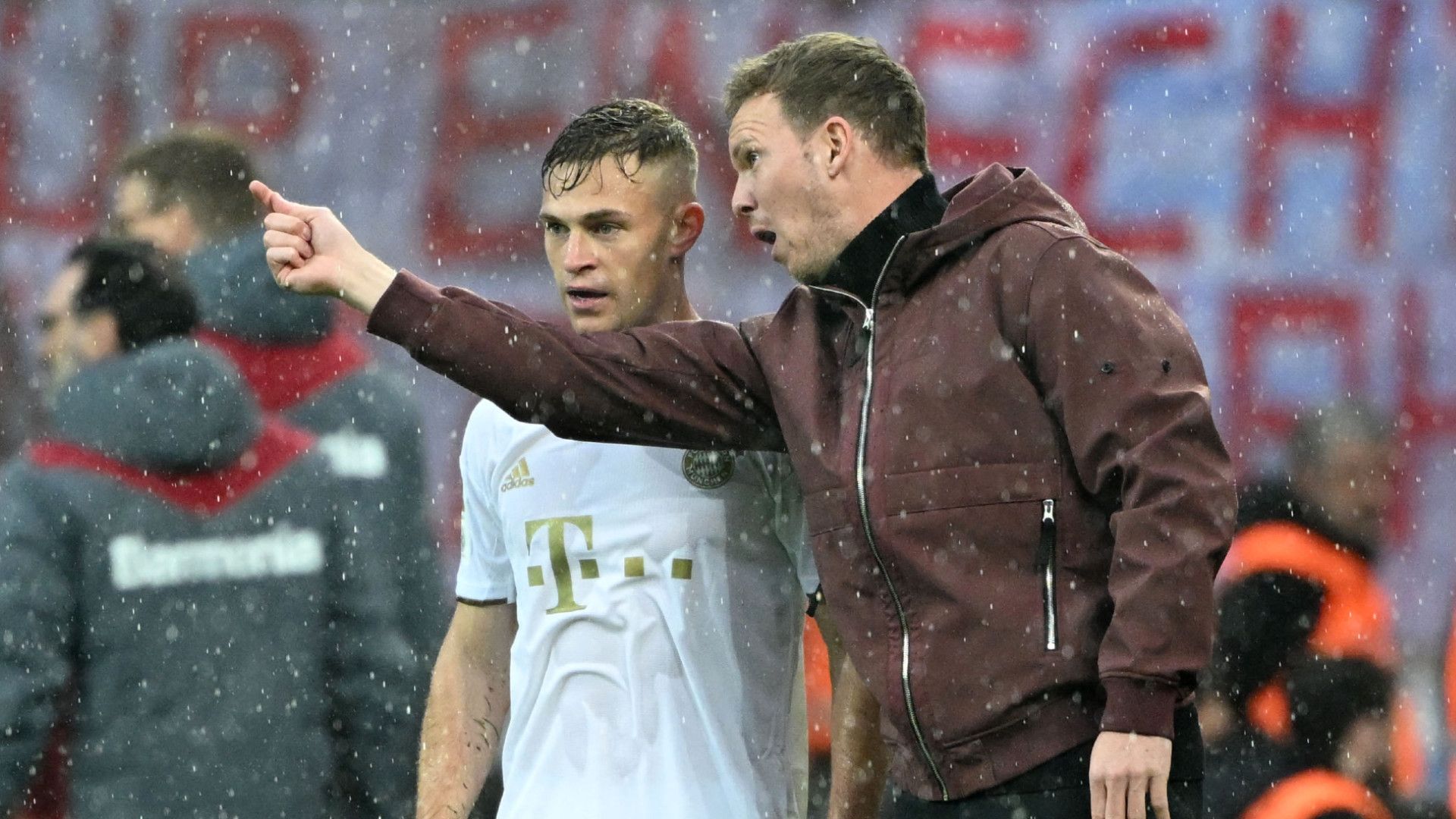 JOSHUA KIMMICH JULIAN NAGELSMANN BAYERN MÜNCHEN