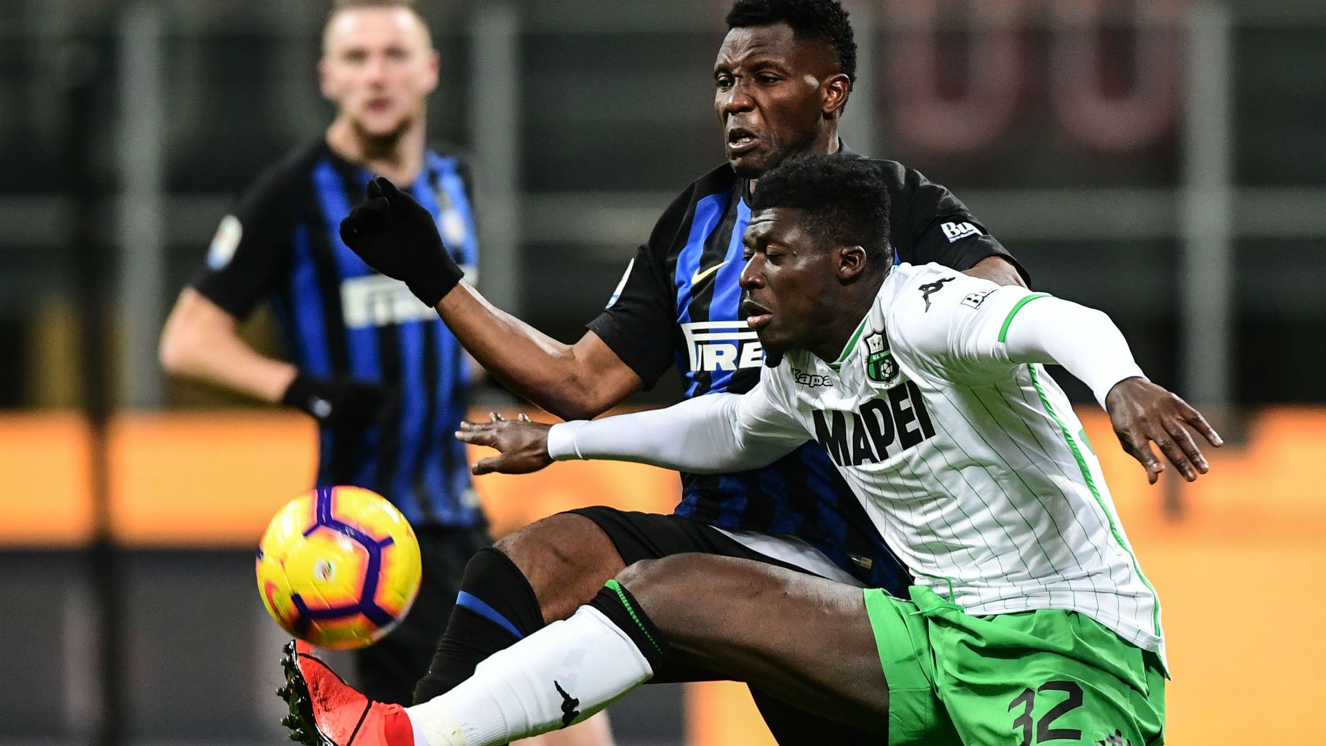 Duncan Asamoah Inter Sassuolo Serie A