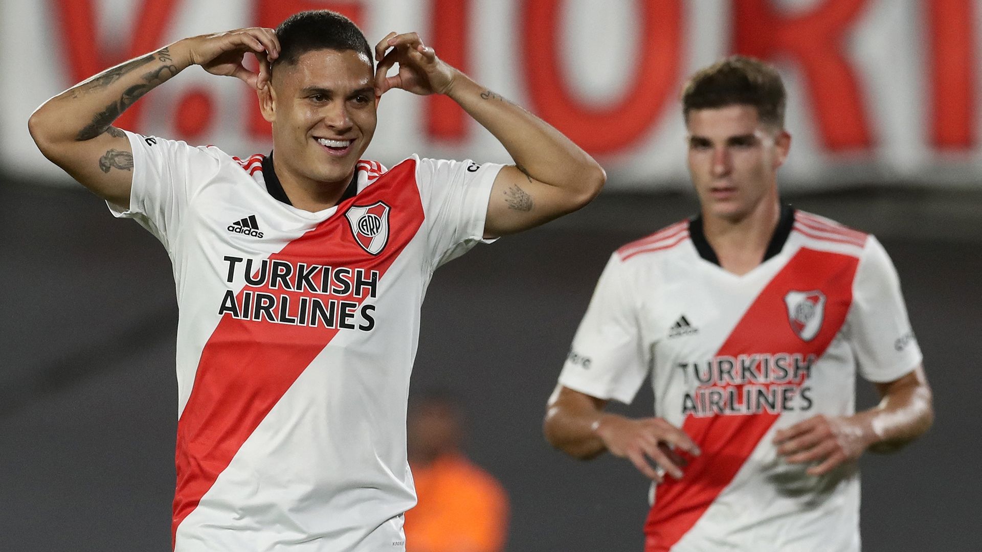 Juan Fernando Quintero Julian Alvarez River Copa Liga Profesional 13032022