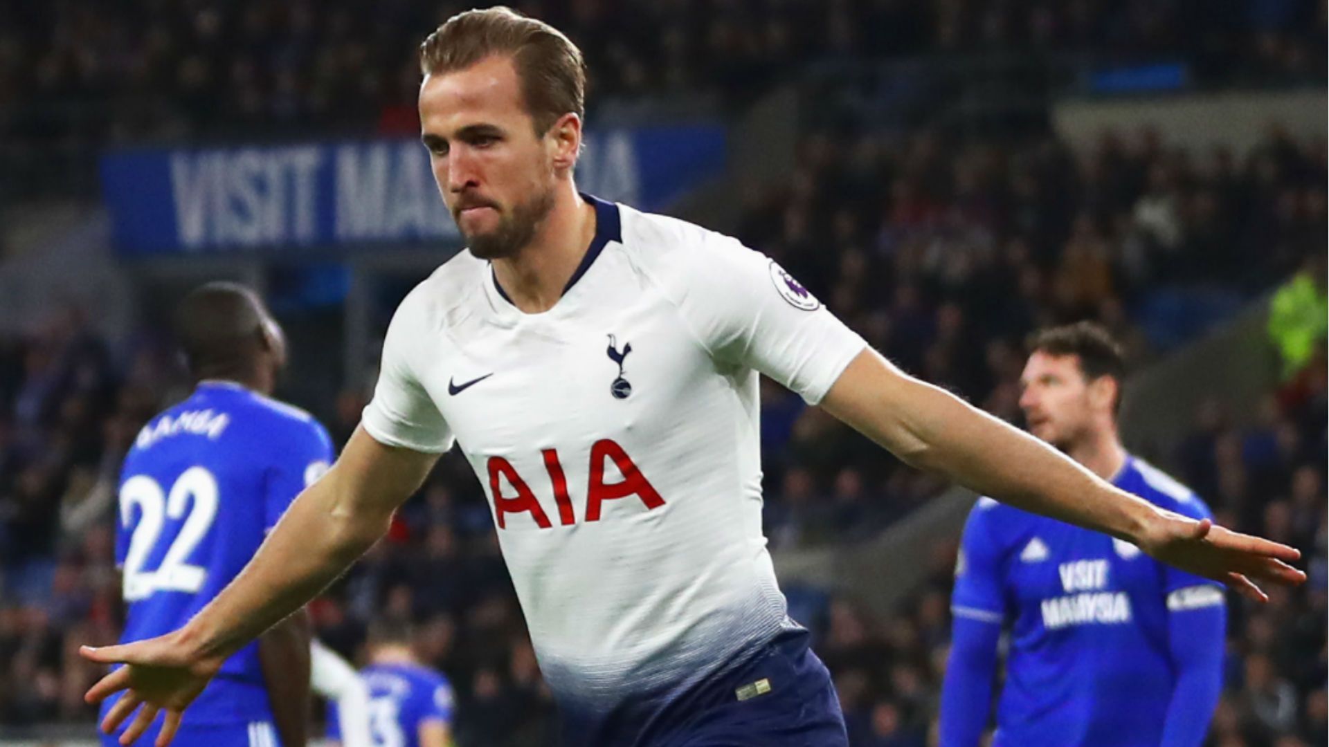 Kane Spurs Cardiff 2019