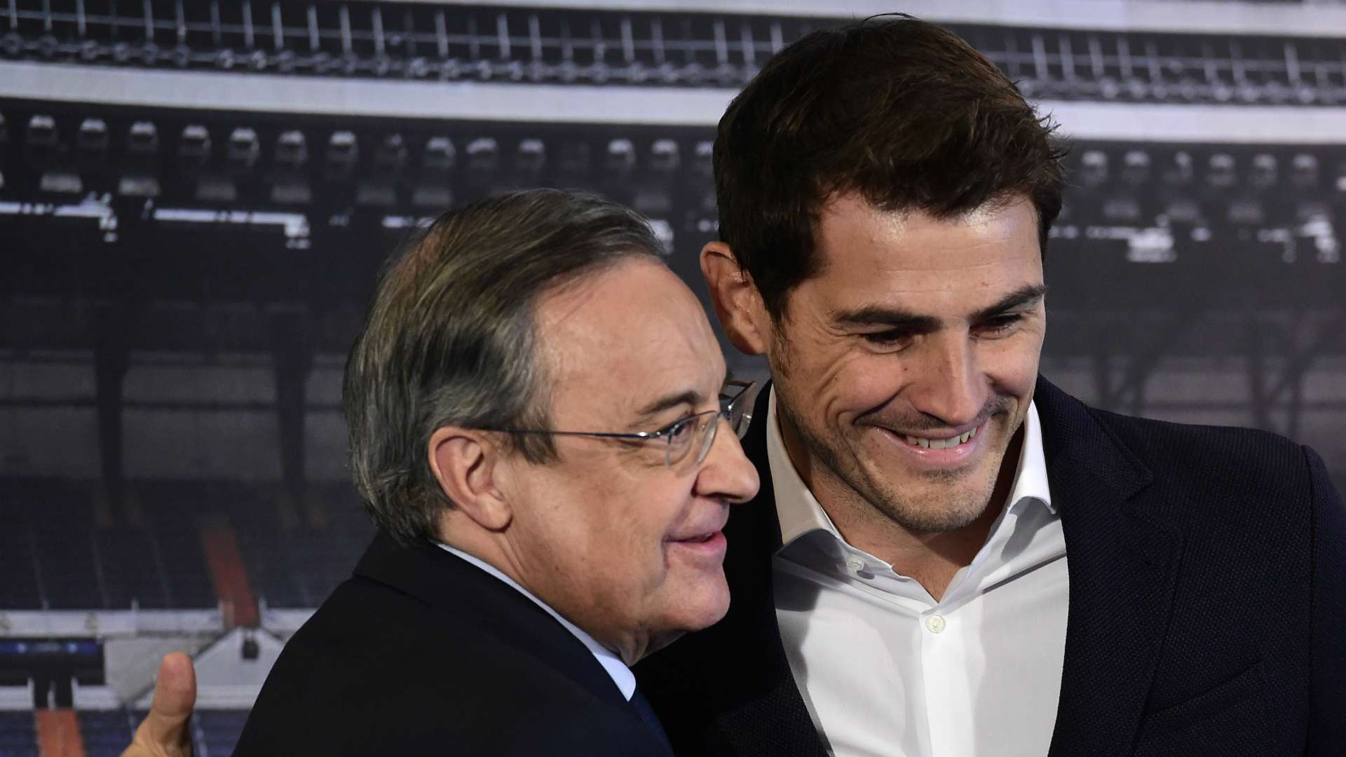 Iker Casillas Florentino Perez Real Madrid 07132015