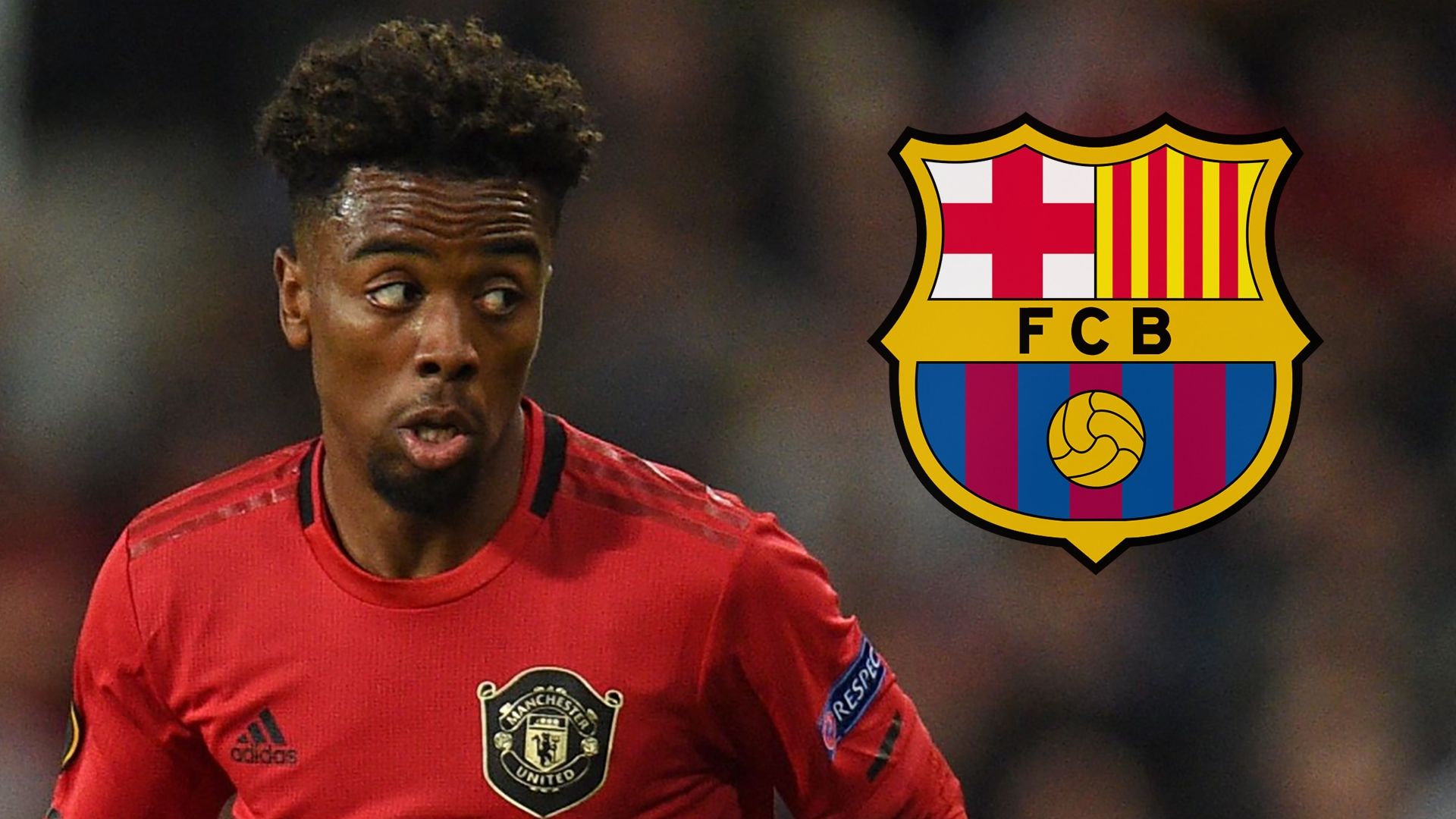 Angel Gomes Man Utd Barcelona