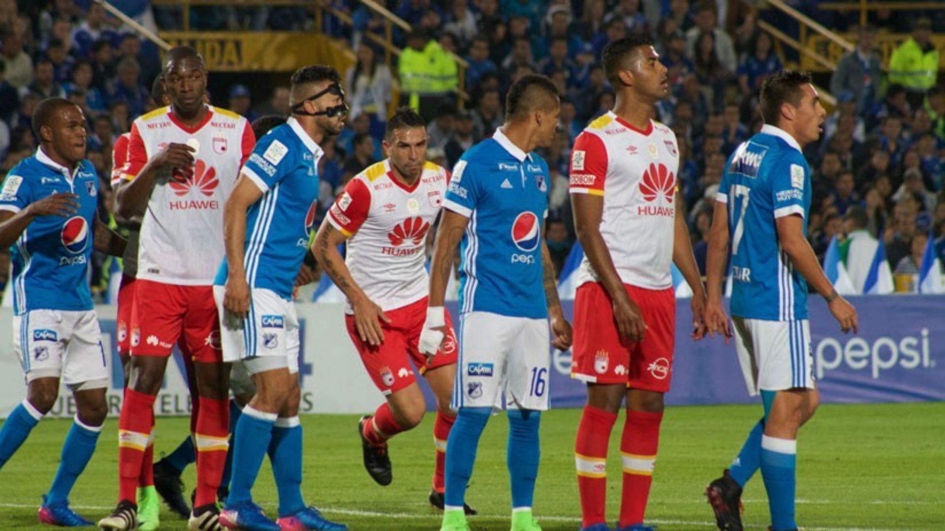 Millonarios vs Santa Fe Liga Águila 2017-I