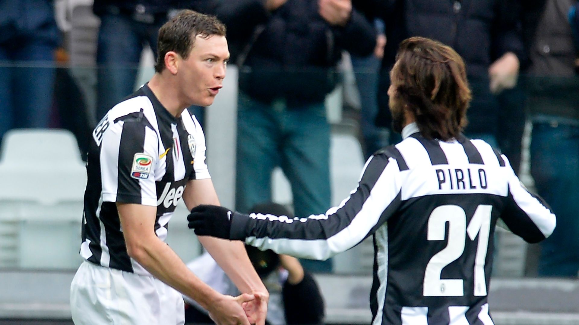 Stephan Lichtsteiner Andrea Pirlo Juventus