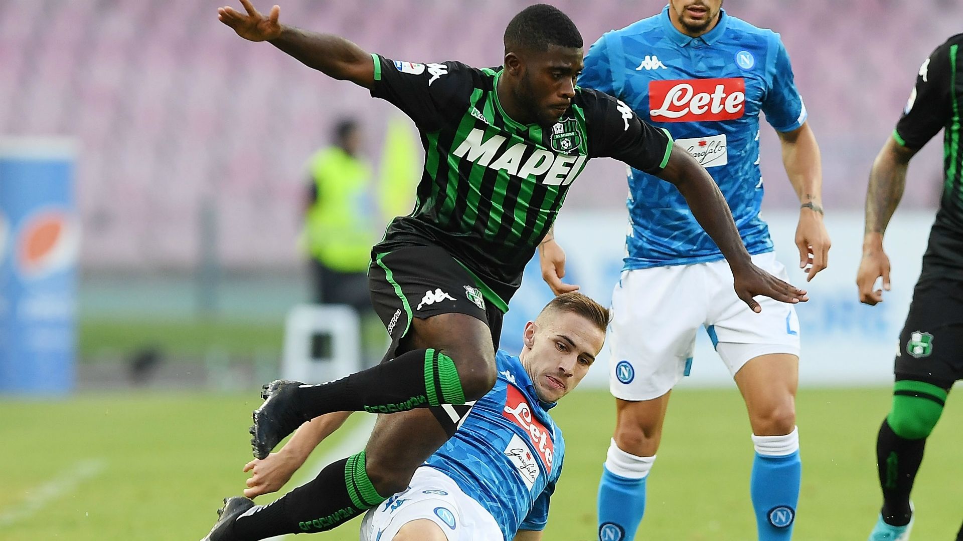 Marko Rog Jeremie Boga Napoli Sassuolo Serie A