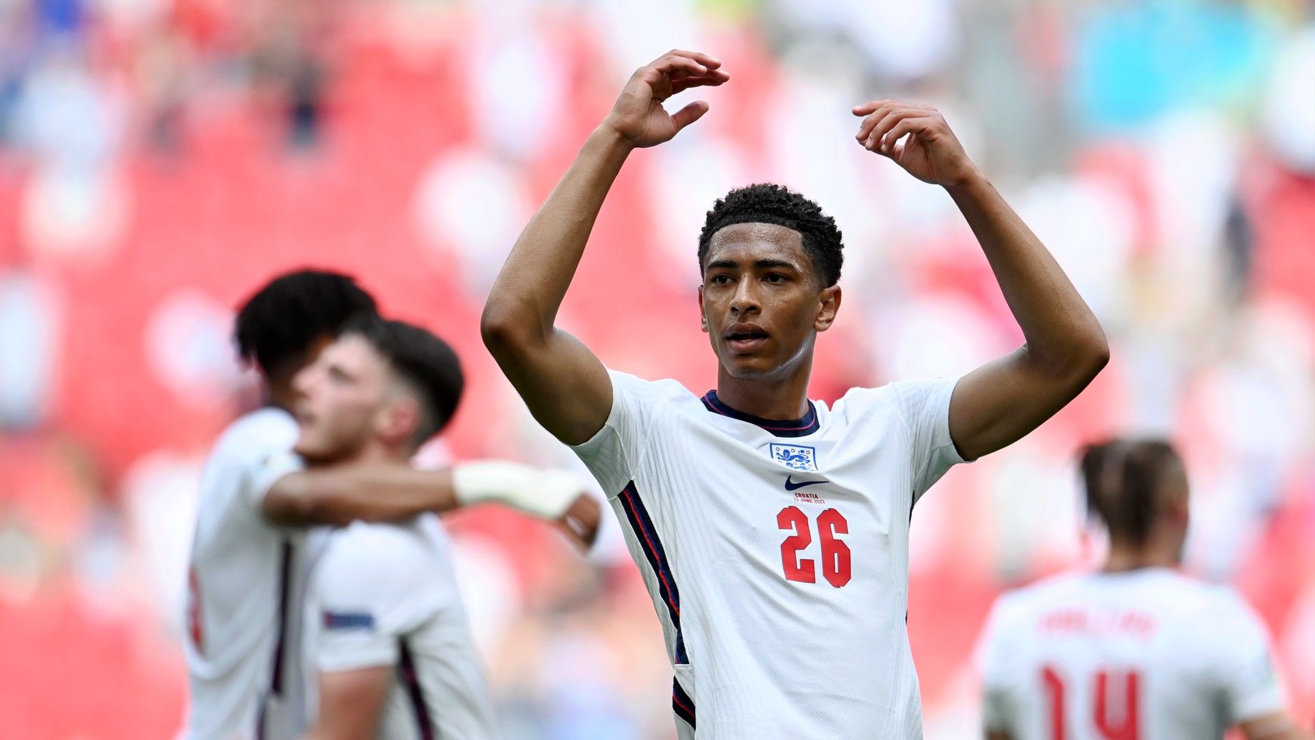 Jude Bellingham England Croatia EURO
