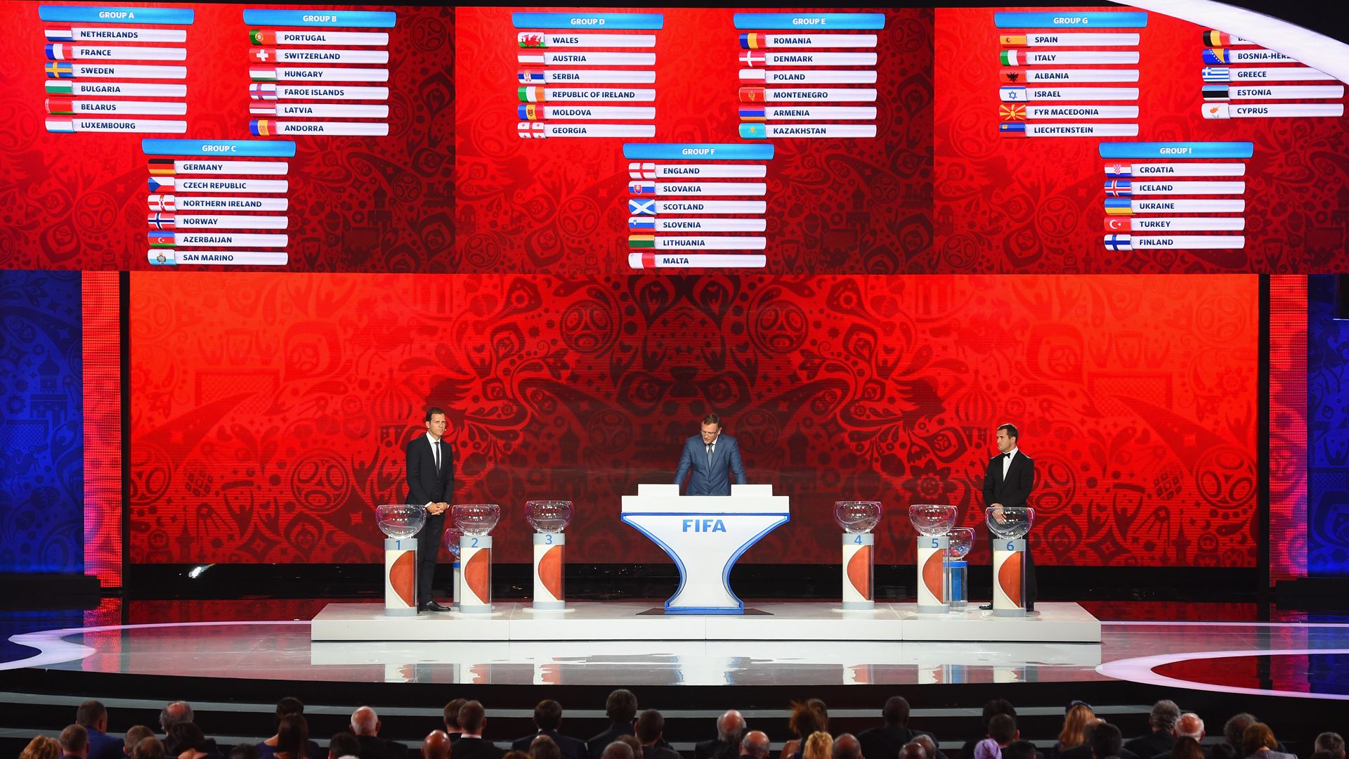 Auslosung WM-Qualifikation 25072015