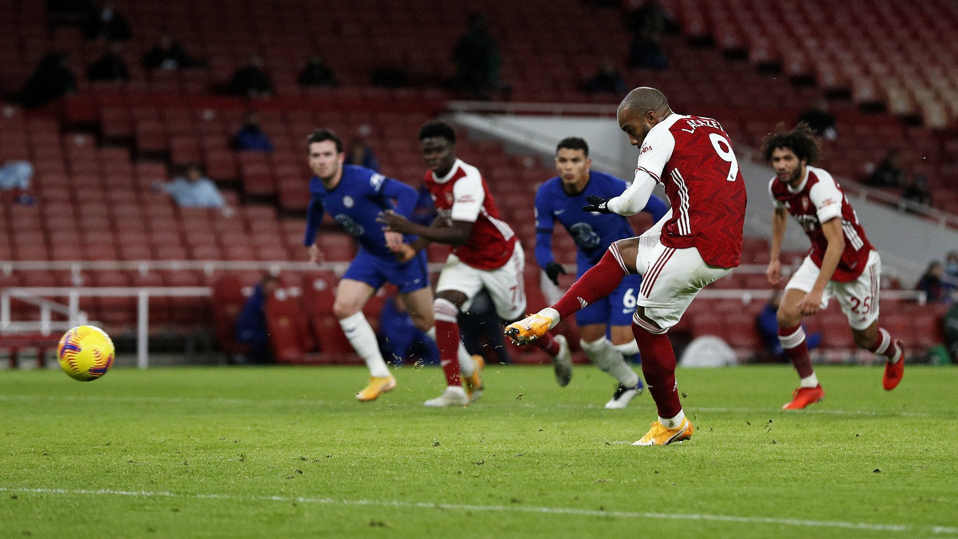 Alexandre Lacazette Arsenal vs Chelsea Premier League 2020-21
