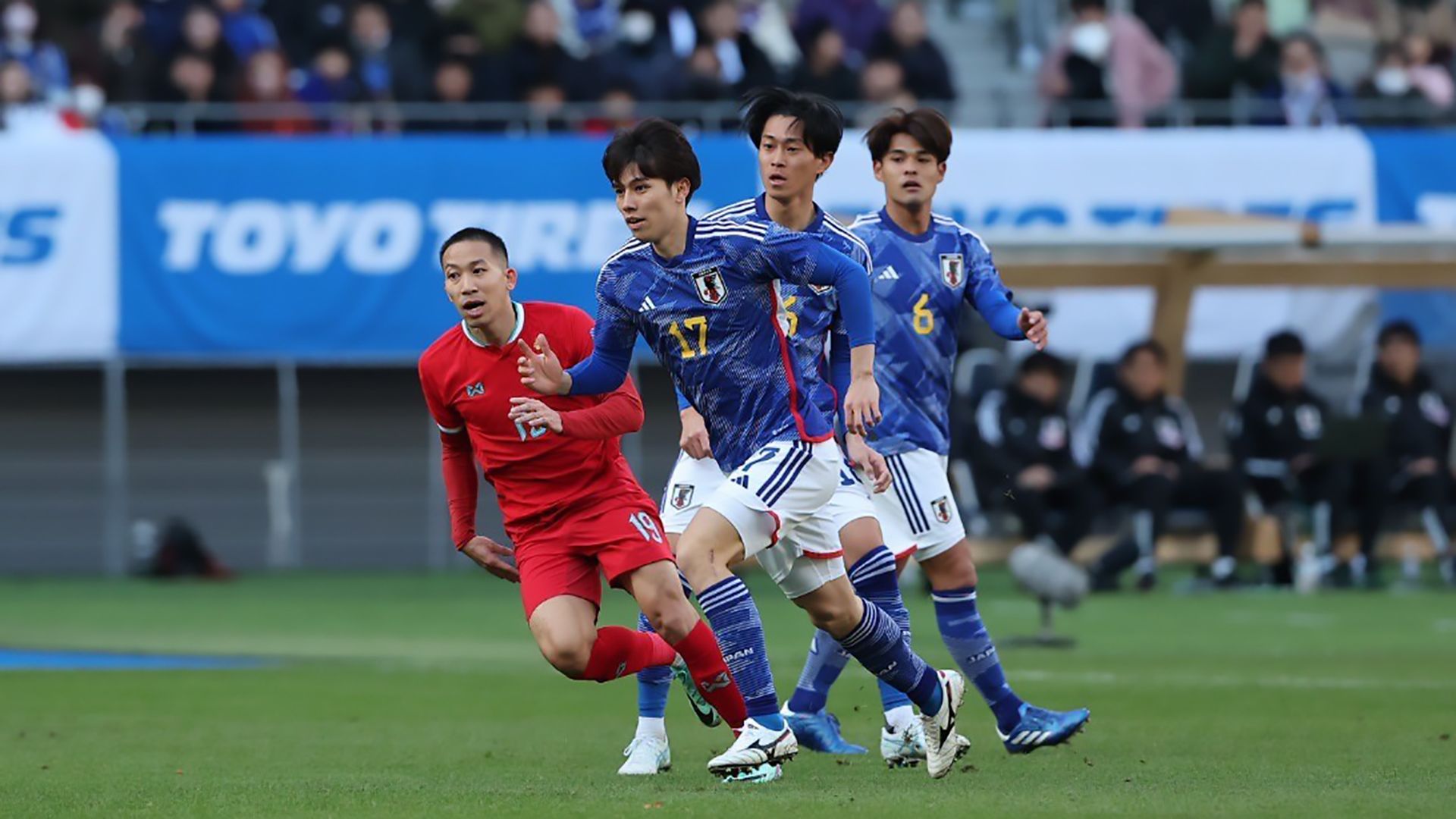 ゴール動画＆試合テキスト速報】日本代表vsタイ代表｜TOYO TIRES CUP