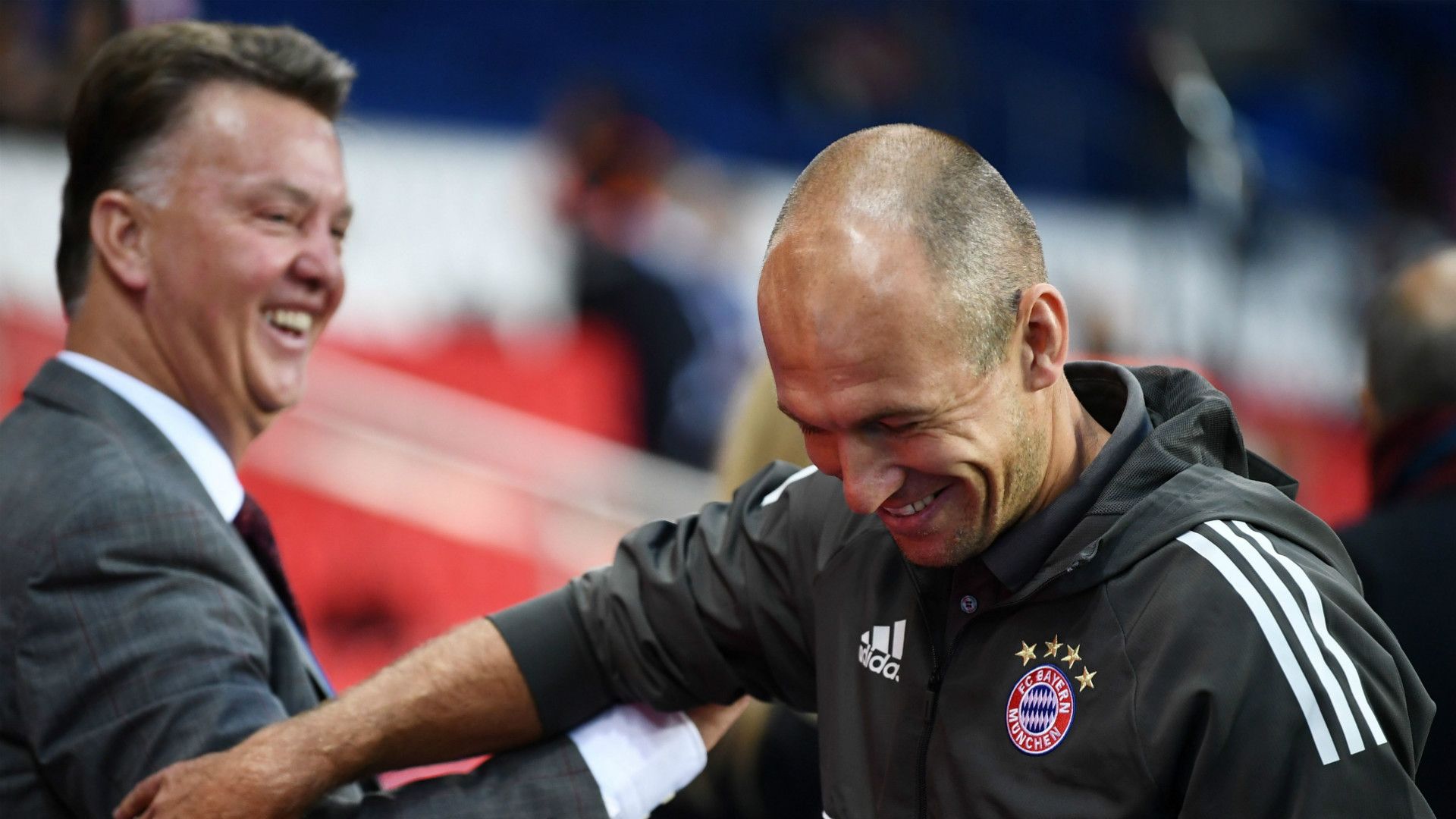 Louis van Gaal Arjen Robben 02102018