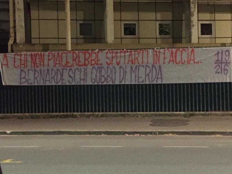 Striscione Bernardeschi