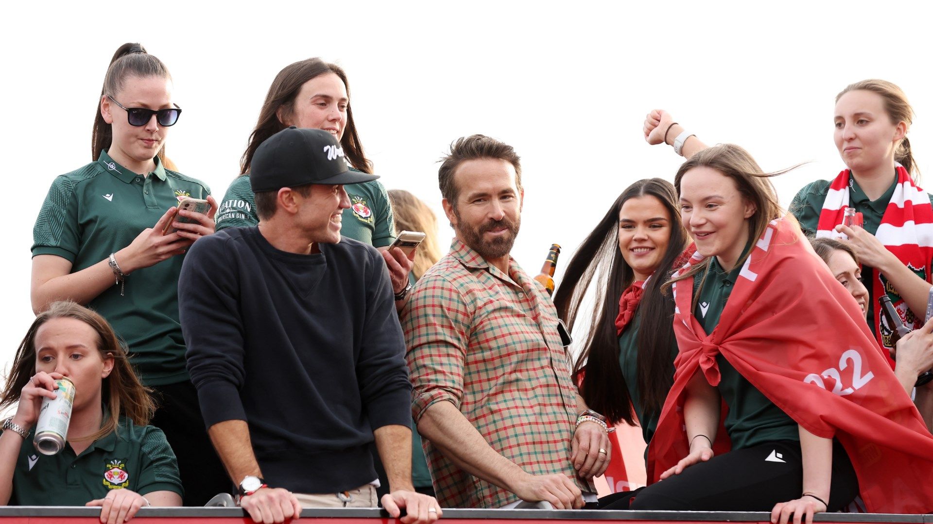 Wrexham women Ryan Reynolds Rob McElhenney