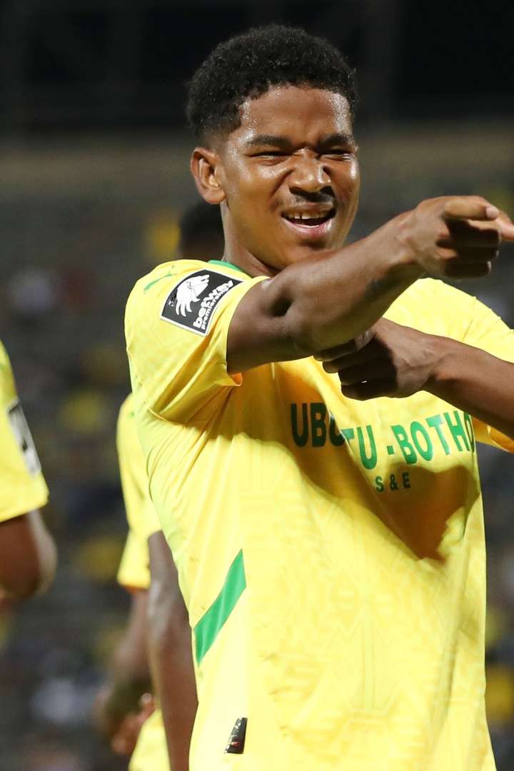 Jayden Adams, Mamelodi Sundowns, February 2025.