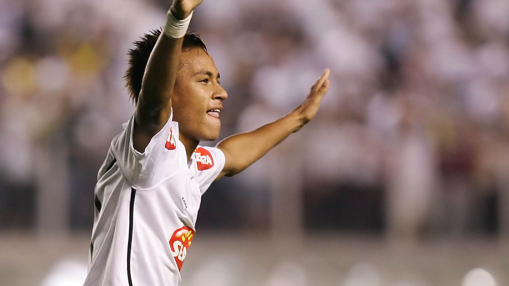 Neymar Santos Vitoria Copa do Brasil 28072010