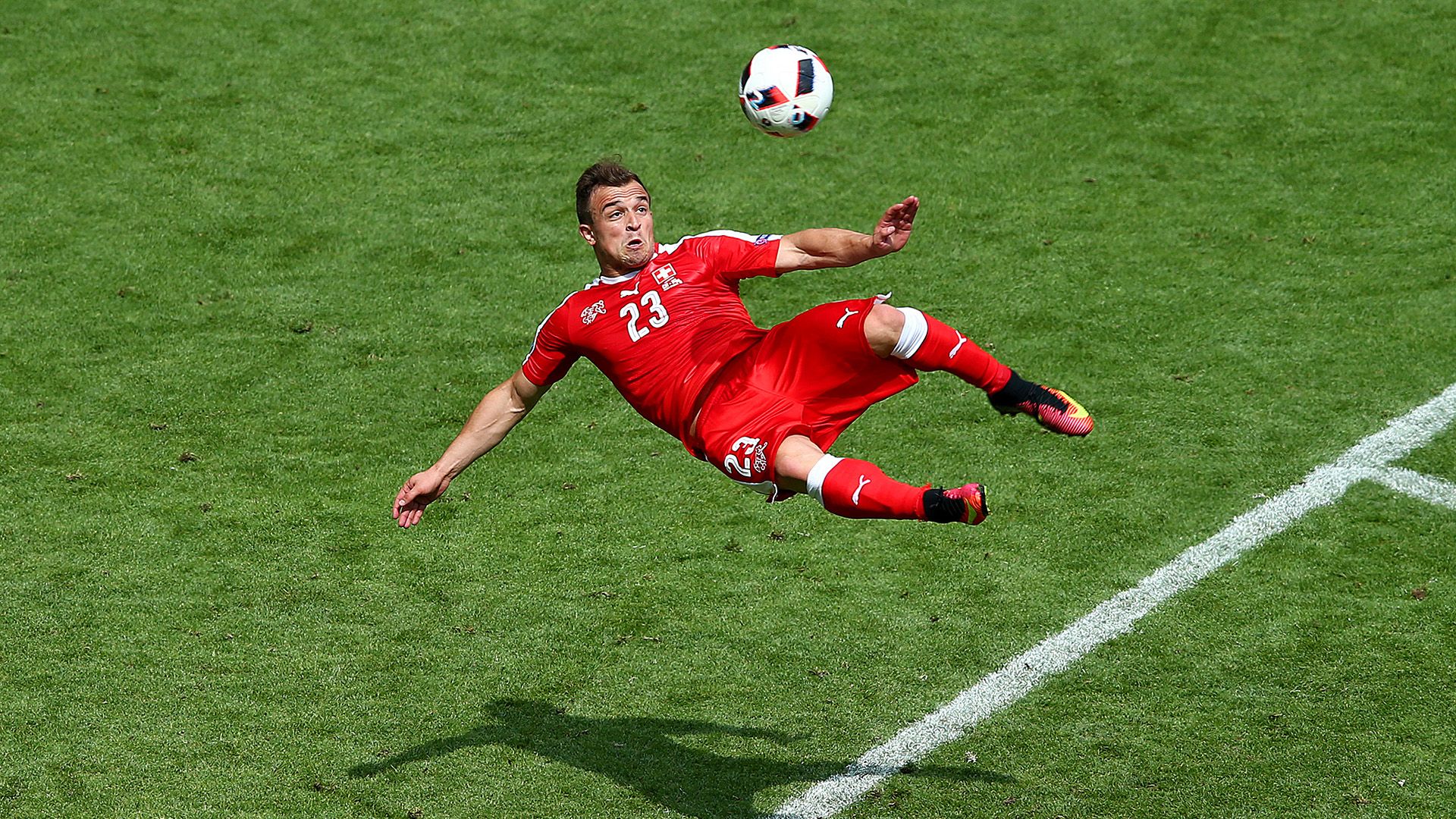 Shaqiri v Poland Euro 2016 European Championships France