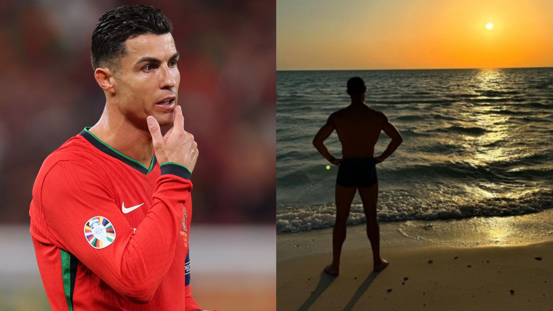 Cristiano Ronaldo sunset 2024