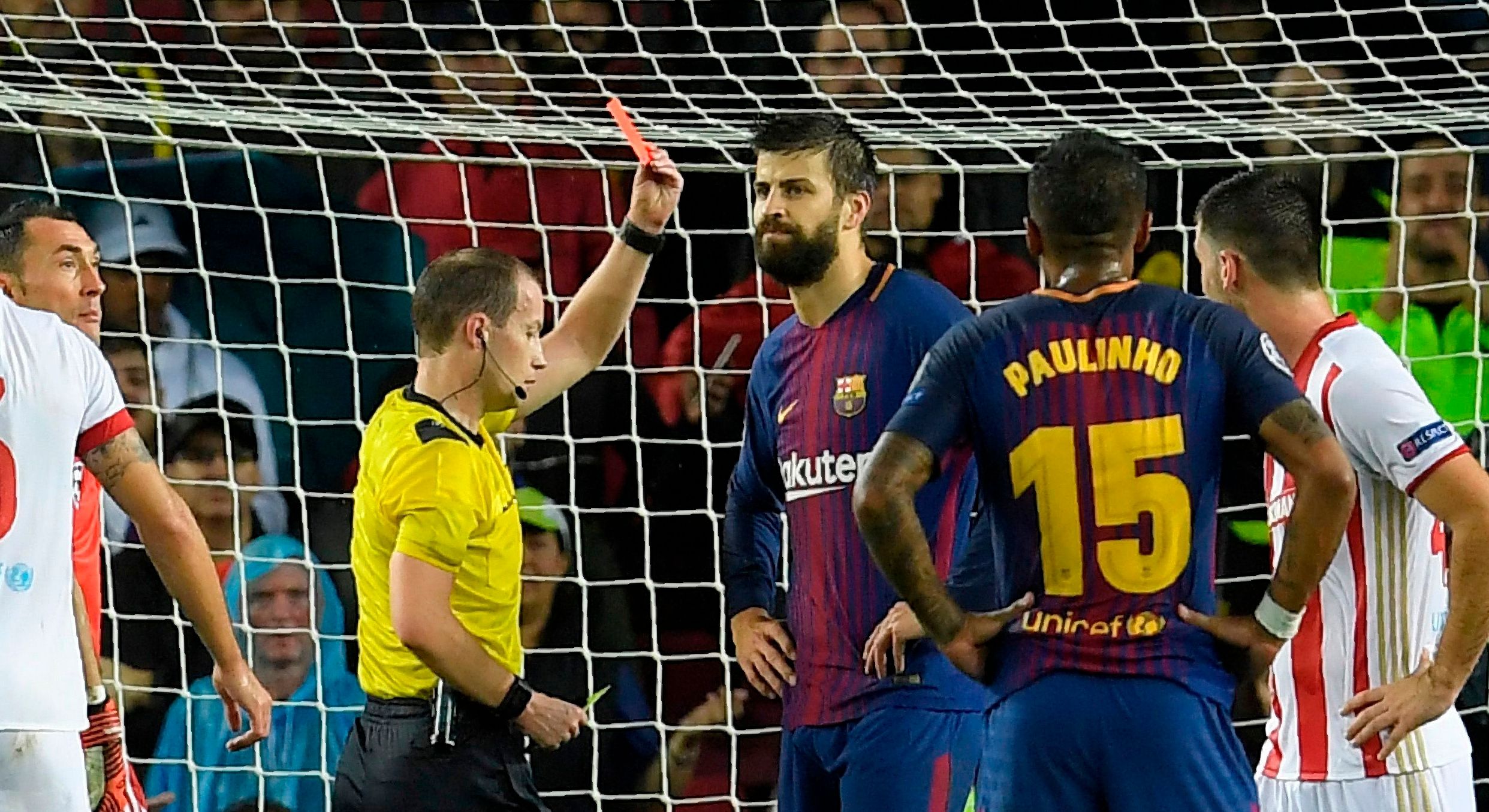 Gerard Pique Barcelona Olympiacos