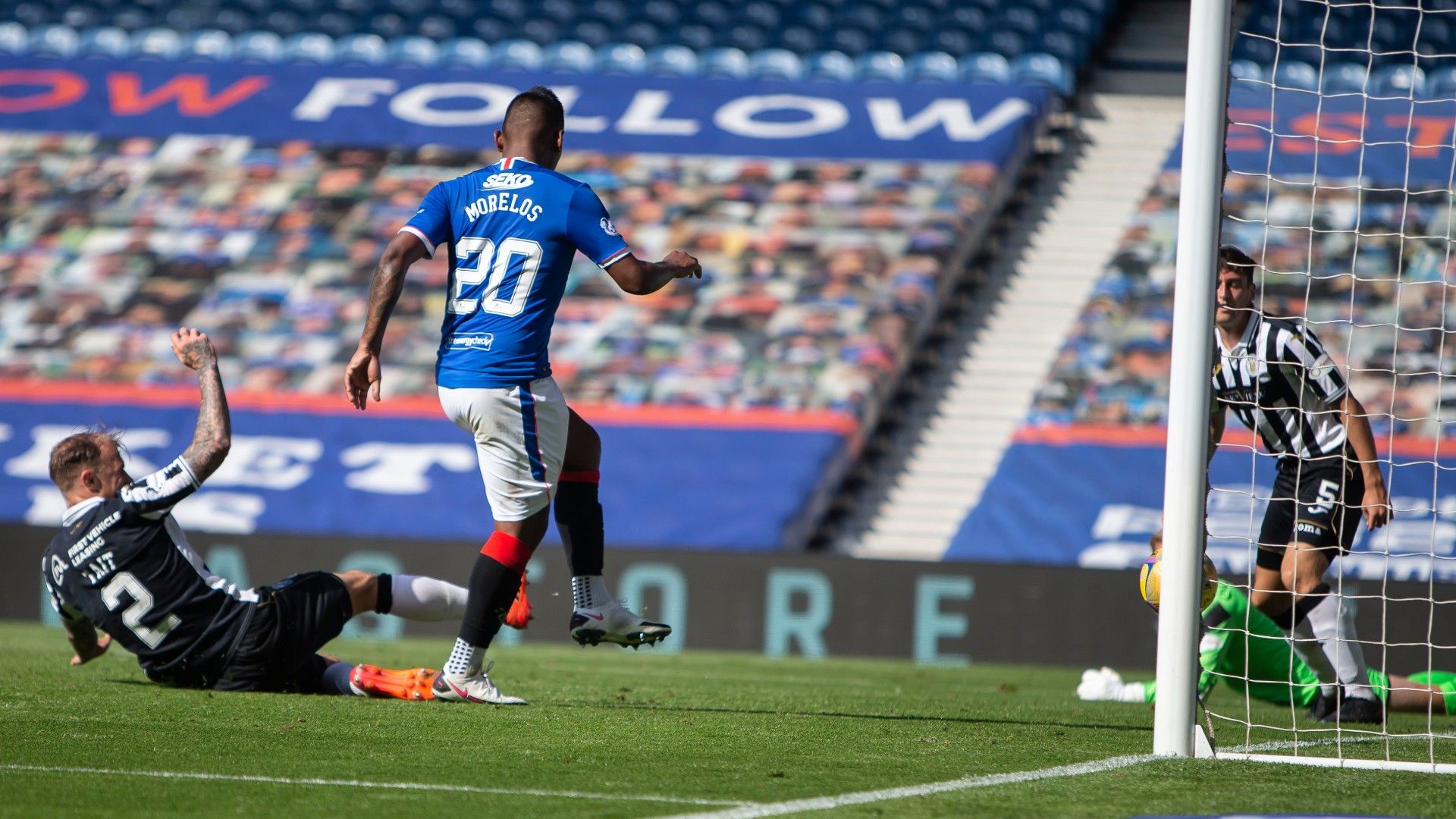 Glasgow Rangers St. Mirren Alfredo Morelos 090820