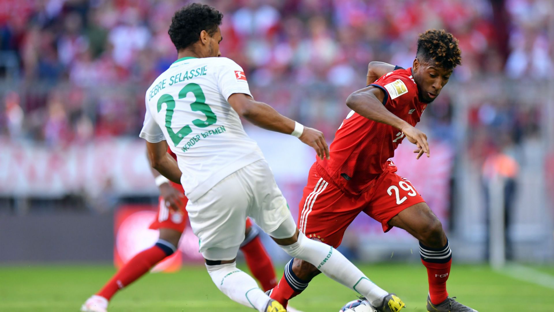 Kingsley Coman Theodor Gebre Selasie Bayern Bremen 2019
