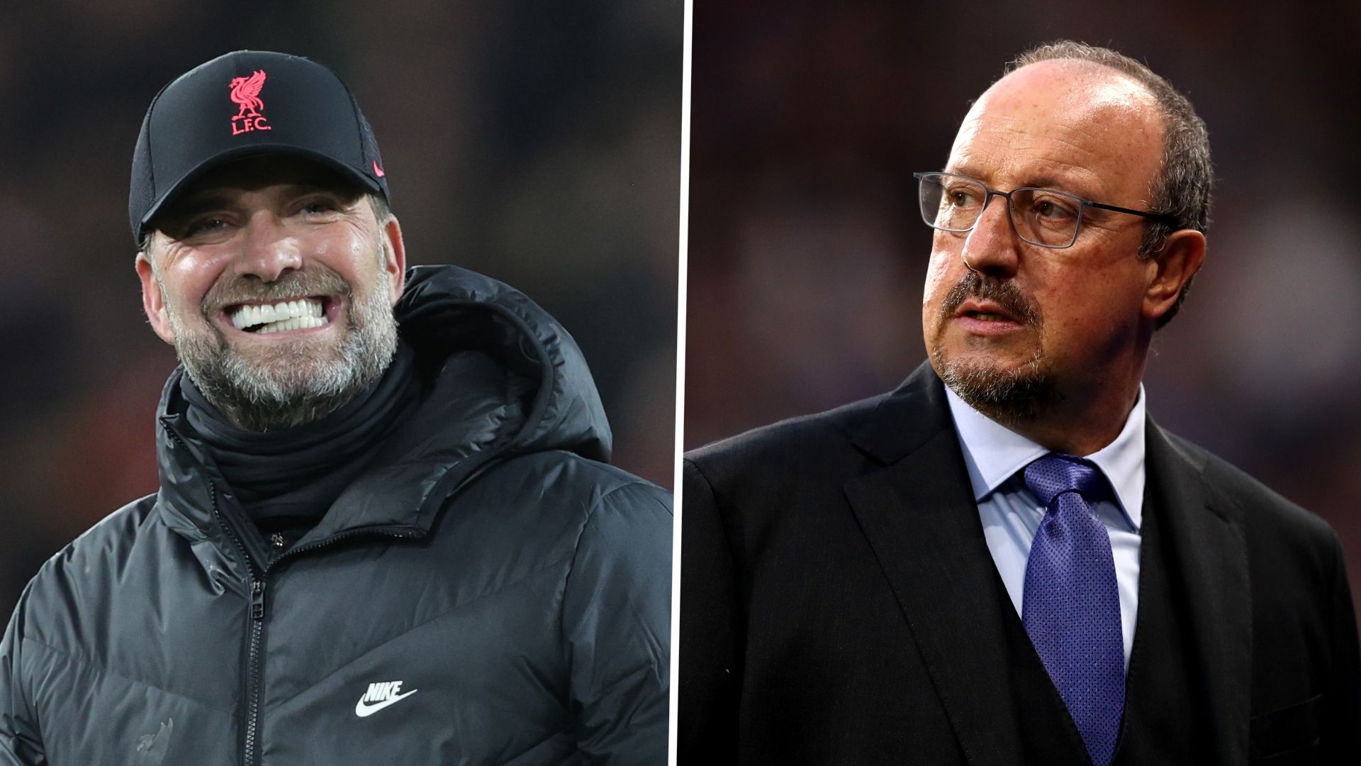 Jurgen Klopp Rafael Benitez Liverpool Everton