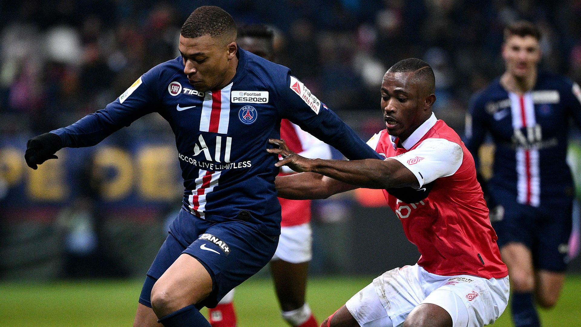 Kylian Mbappe Reims PSG Coupe de la Ligue 22012020
