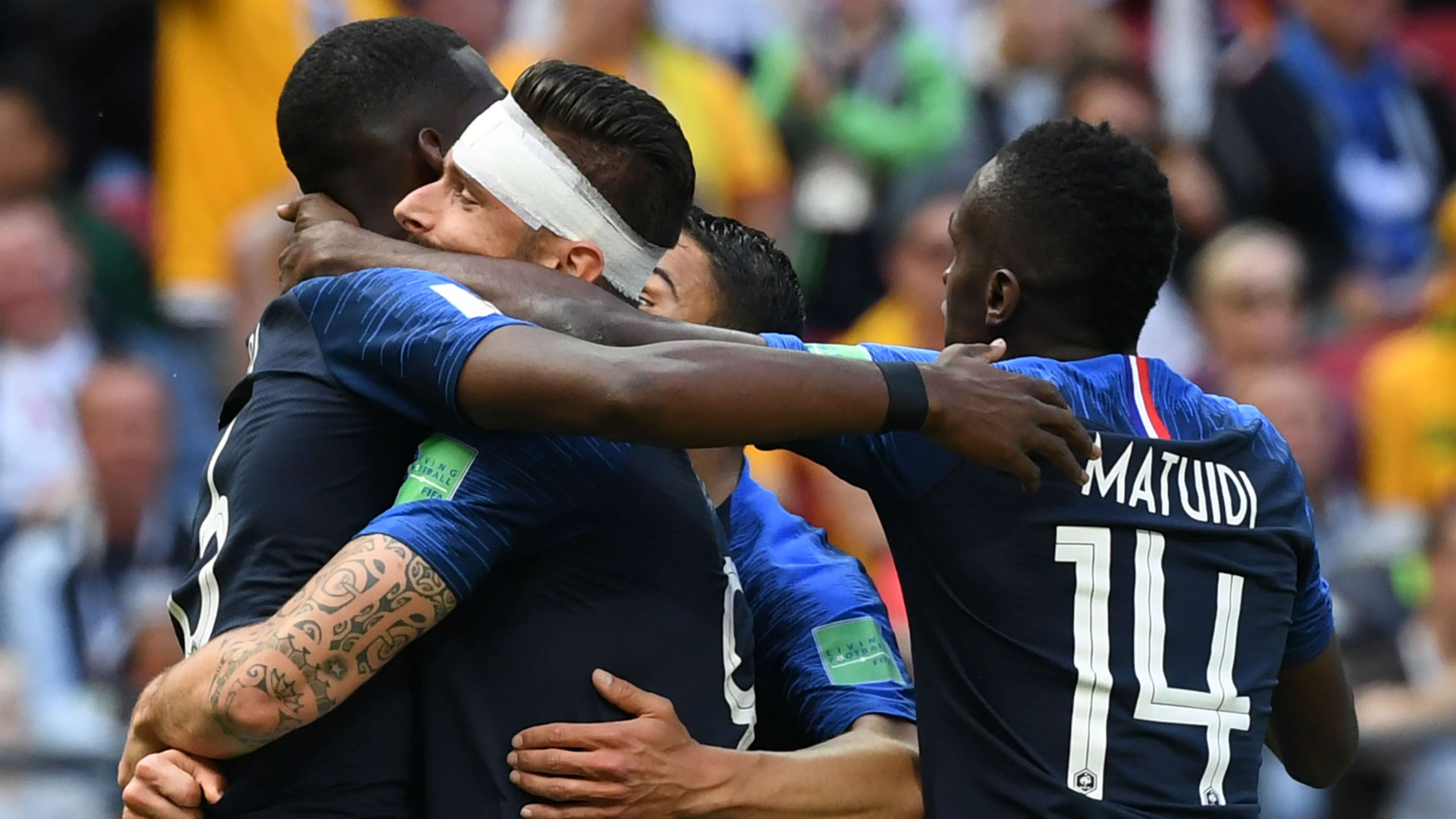 France Celebrating 2018 World Cup