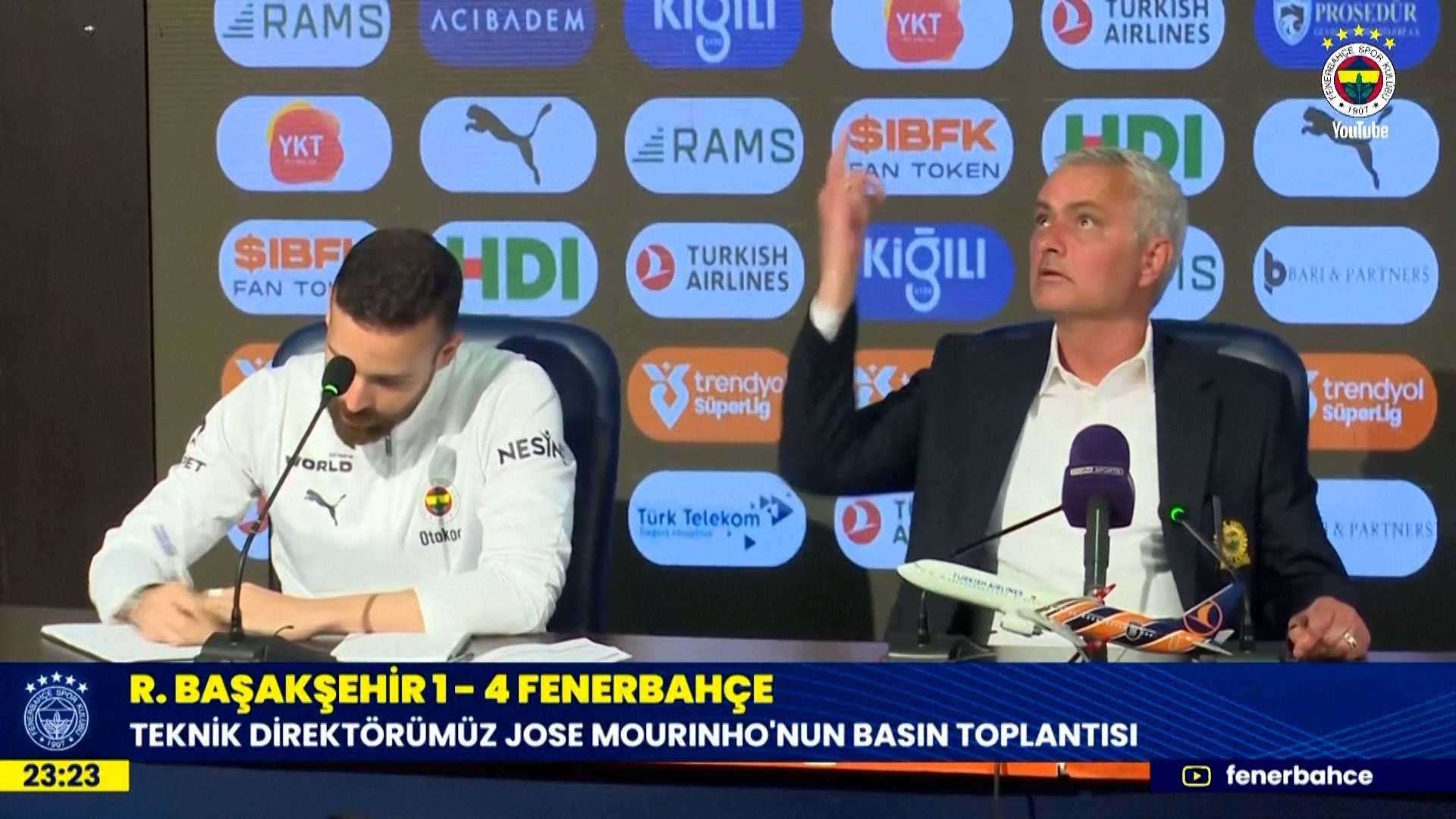 Jose Mourinho Pressekonferenz Münzen
