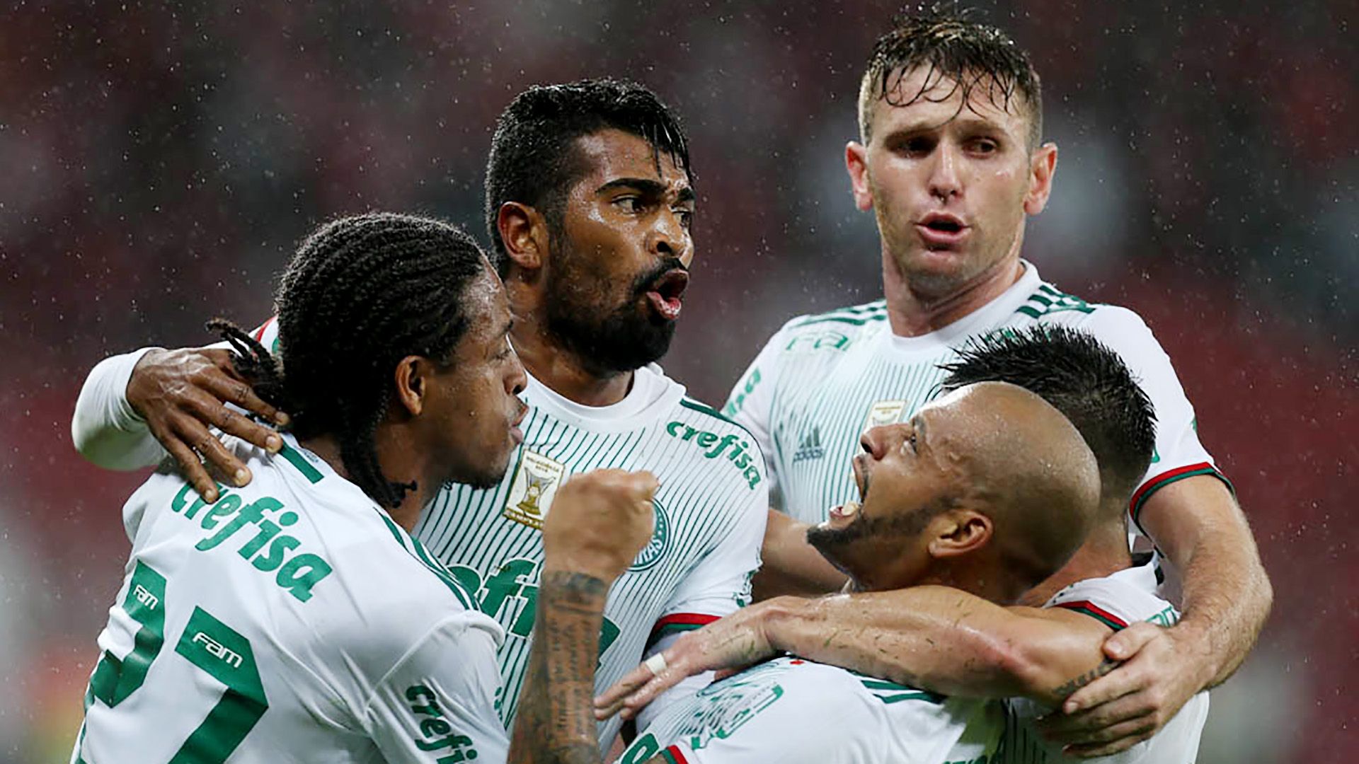 Thiago Santos Fabiano Keno Felipe Melo Internacional Palmeiras 31052017