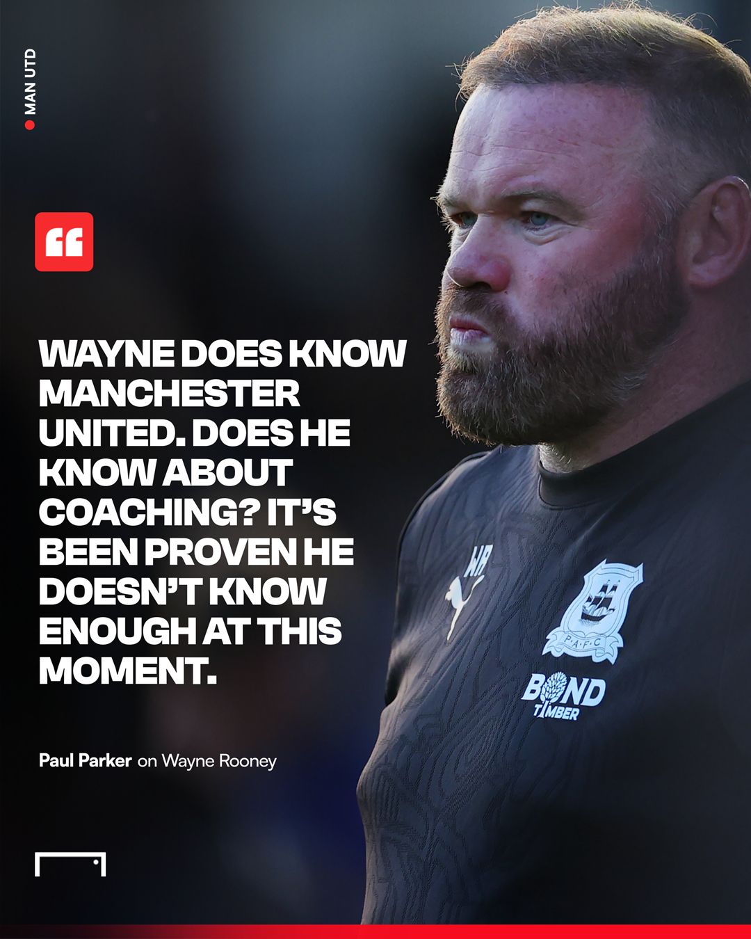 Paul Parker Wayne Rooney Manchester United return