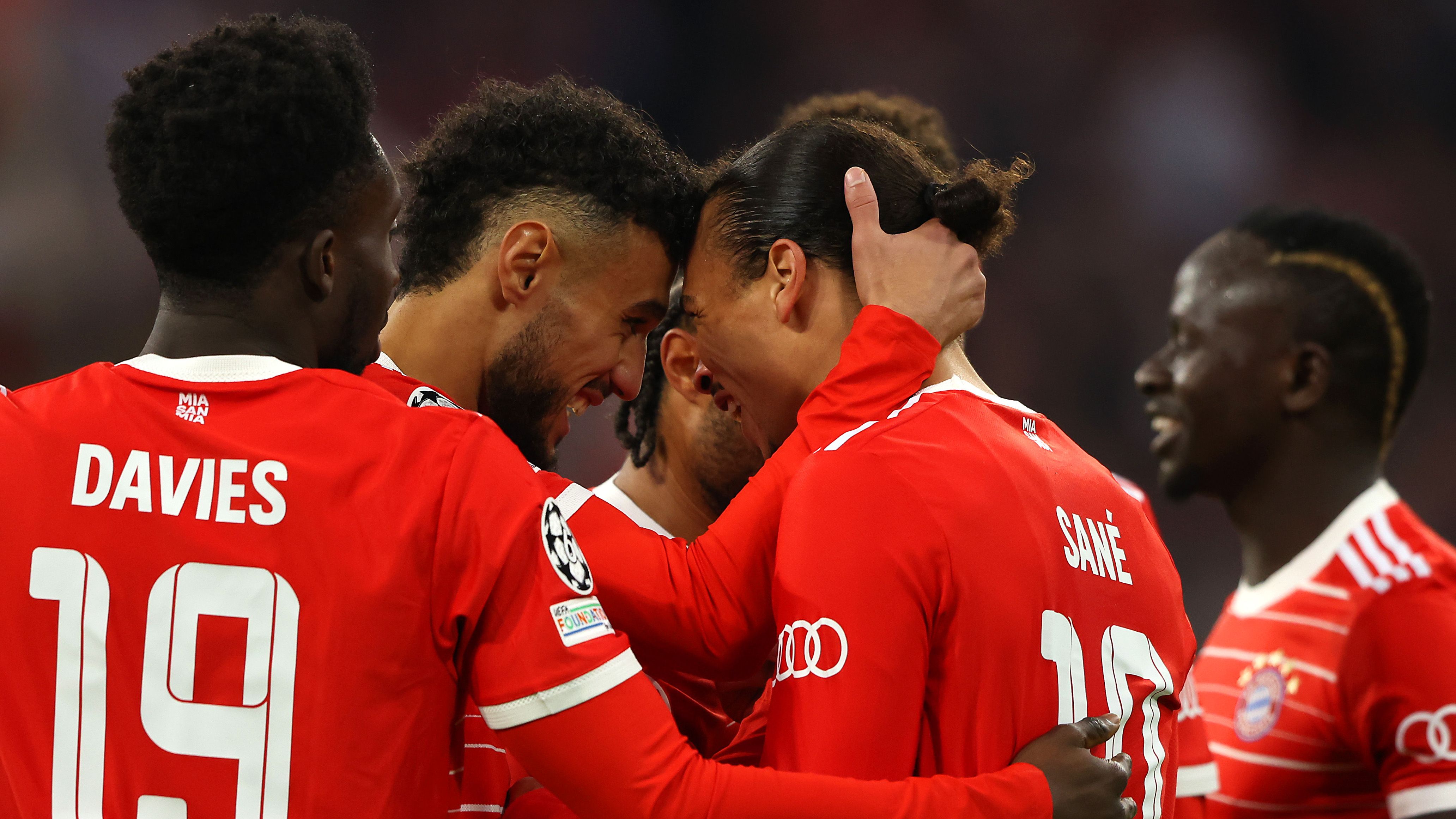 Leroy Sane Bayern Munich Viktoria Plzen 2022-23