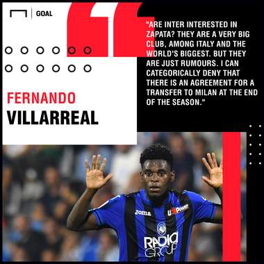 Duvan Zapata Agent Inter Milan PS