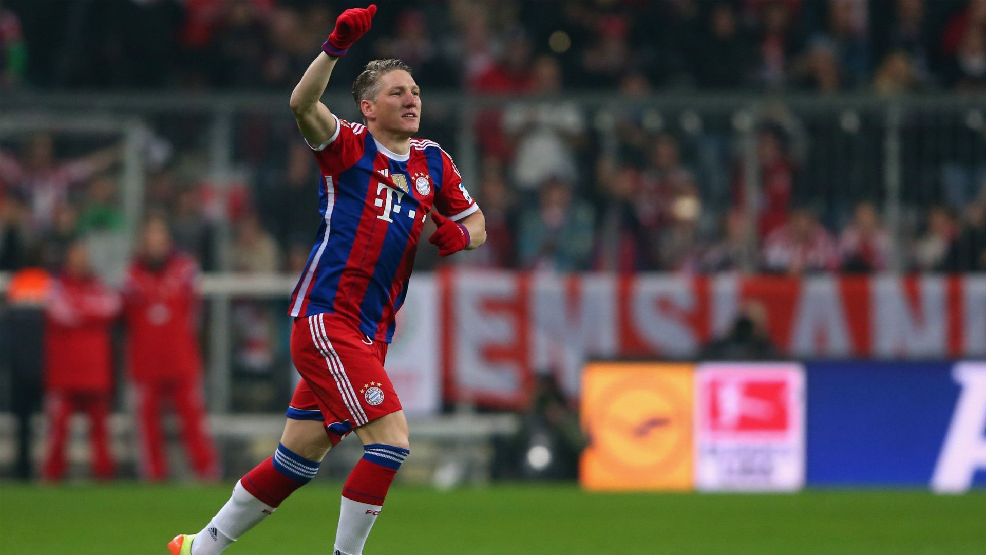 Bastian Schweinsteiger FC Bayern Munchen TSG 1899 Hoffenheim Bundesliga 22112014