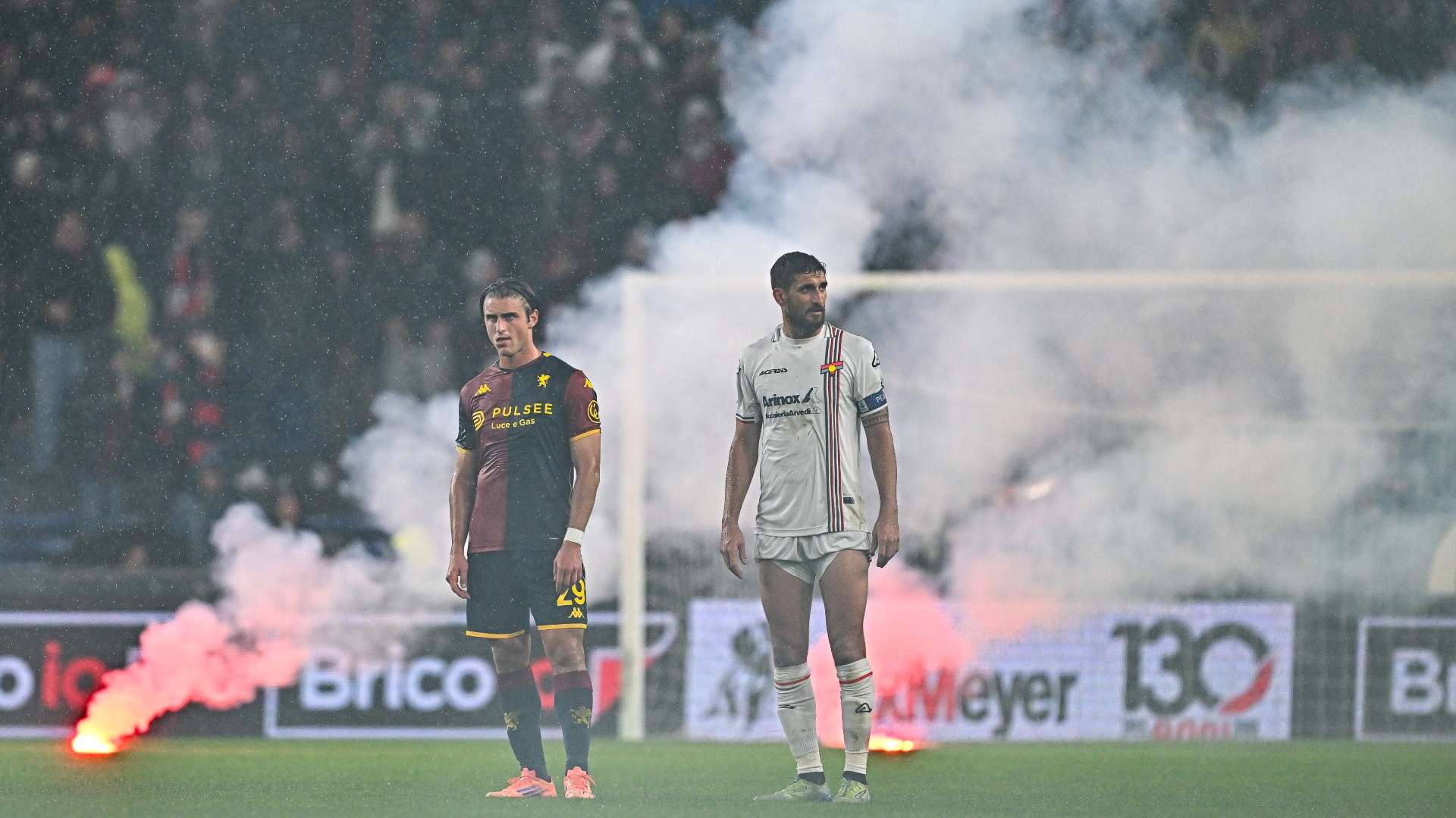 Genoa Cremonese suspended 29102025